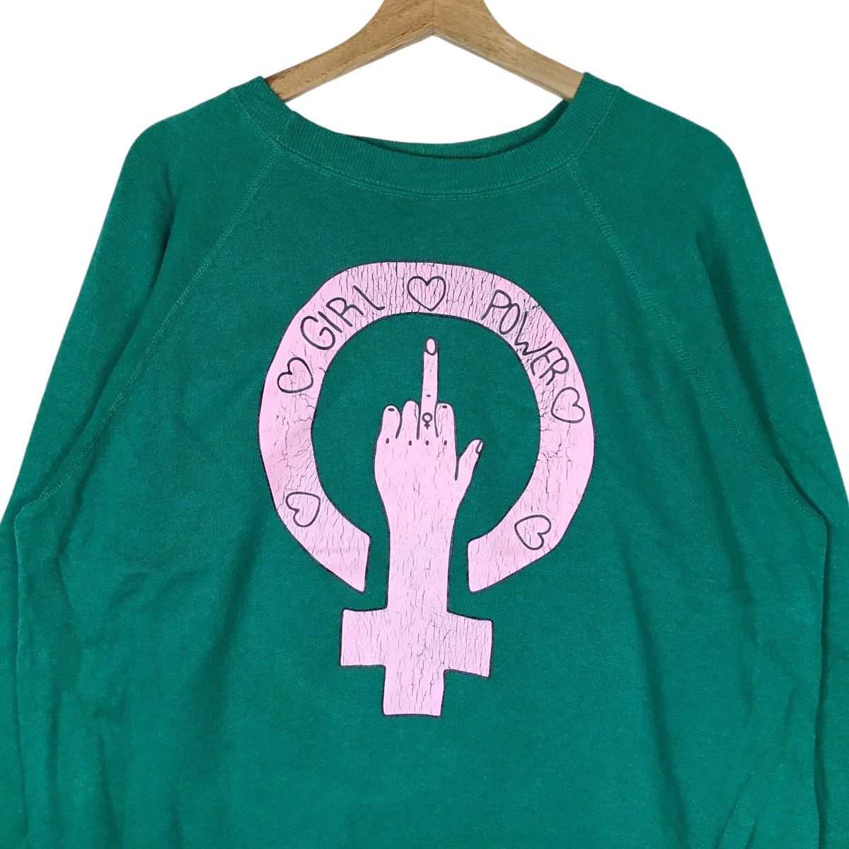 Hanes Vintage Hanes Her Way Pullover Jumper Sweatshirt Size L / US 10 / IT 46 - 4 Thumbnail