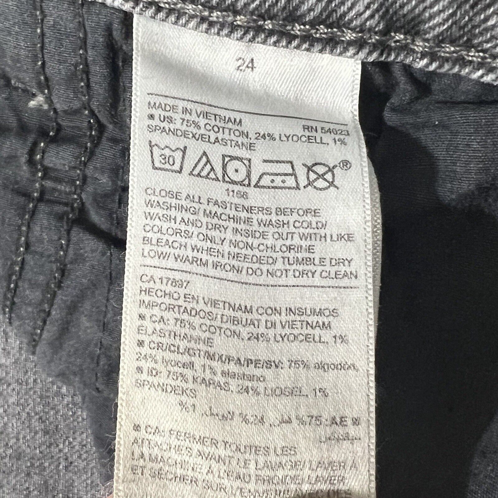 Old Navy Old Navy 24 High Rise Slouchy Straight Slim Pocket Jeans Size 42" / US 20 - 5 Thumbnail