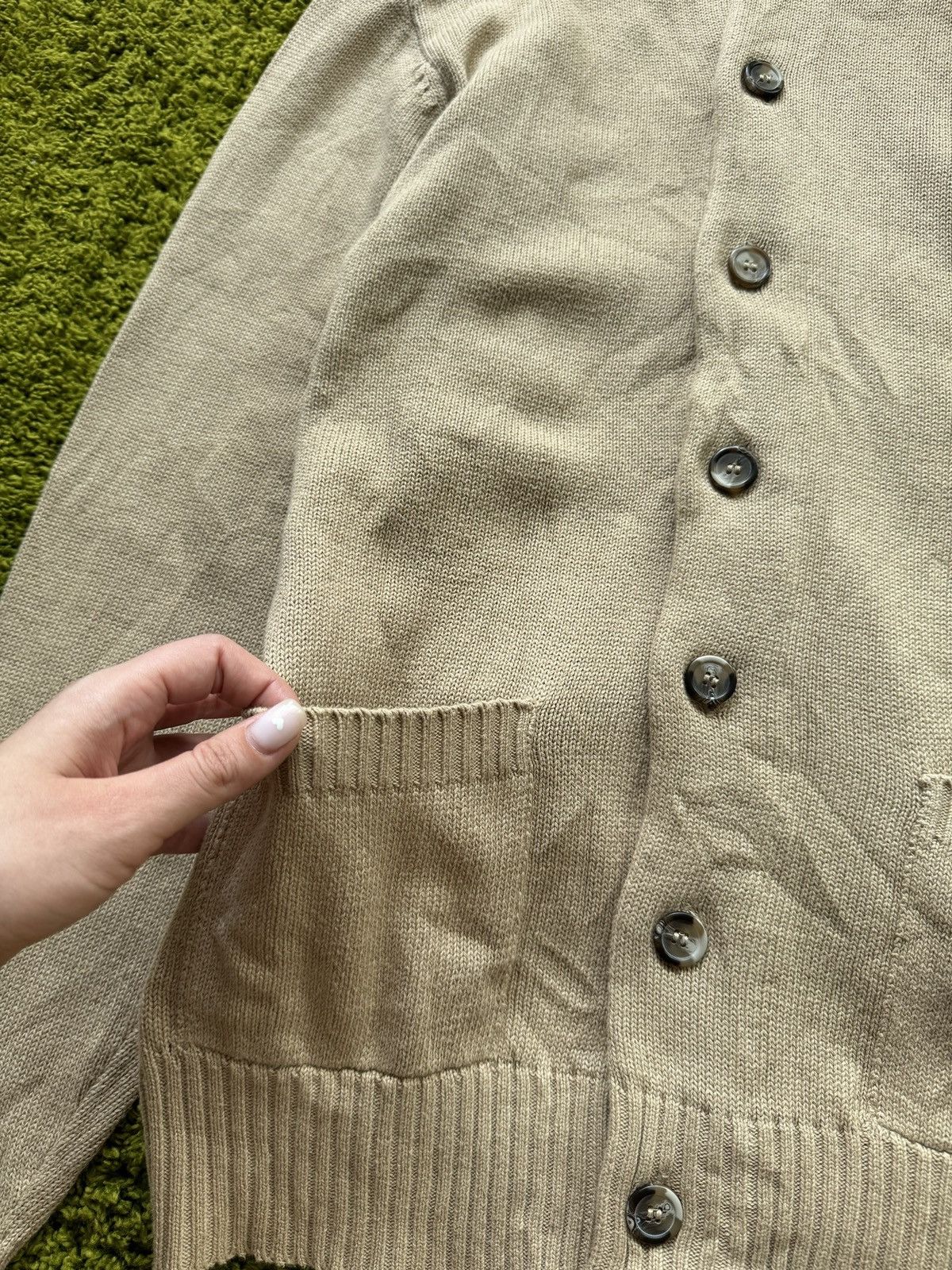 Designer × Oscar De La Renta × Vintage Oscar de la Renta 90s vintage cardigan sweater Size US M / EU 48-50 / 2 - 5 Thumbnail