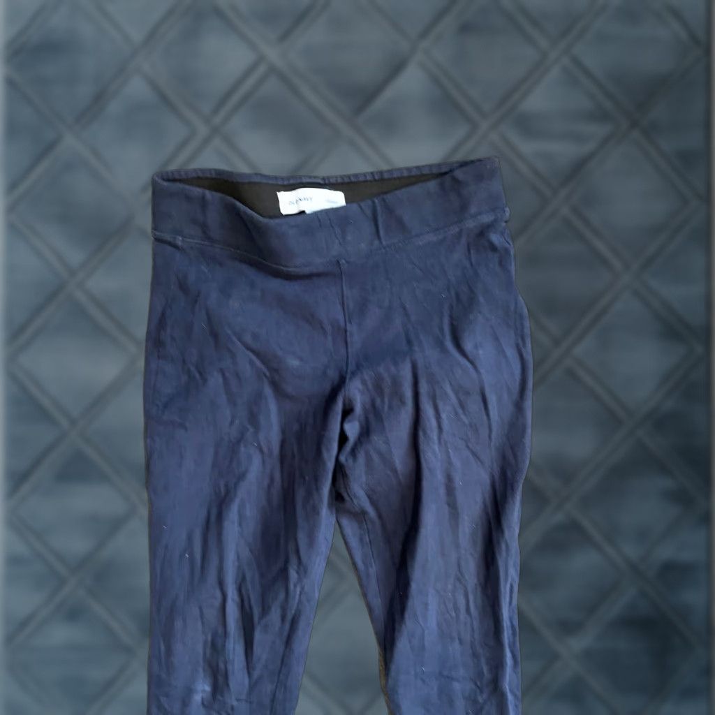 Old Navy Old Navy Women Leggings Mid Rise Fleece Navy Blue M Size 32" / US 10 / IT 46 - 1 Thumbnail
