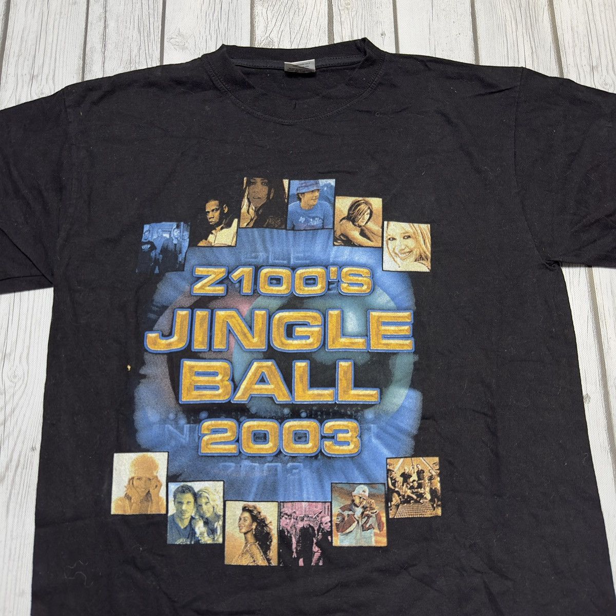 Band Tees × Rap Tees × Vintage Vintage Z100’s Jingle Ball 2003 tee Size US L / EU 52-54 / 3 - 3 Thumbnail