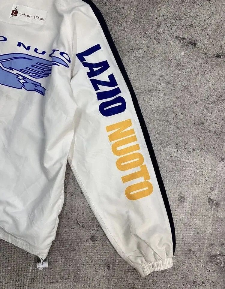 Japanese Brand × Vintage Nike Lazio Vintage Zip Hoodie Football Soccer Jersey Size US S / EU 44-46 / 1 - 9 Thumbnail