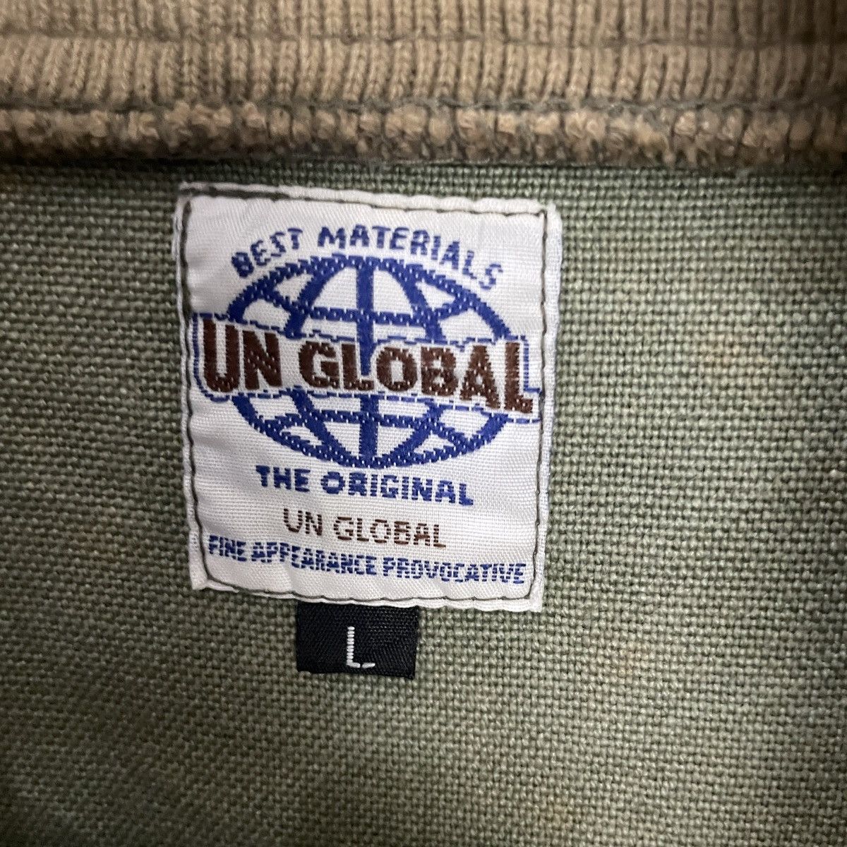 Vintage Un Global Military Unisex Jacket
