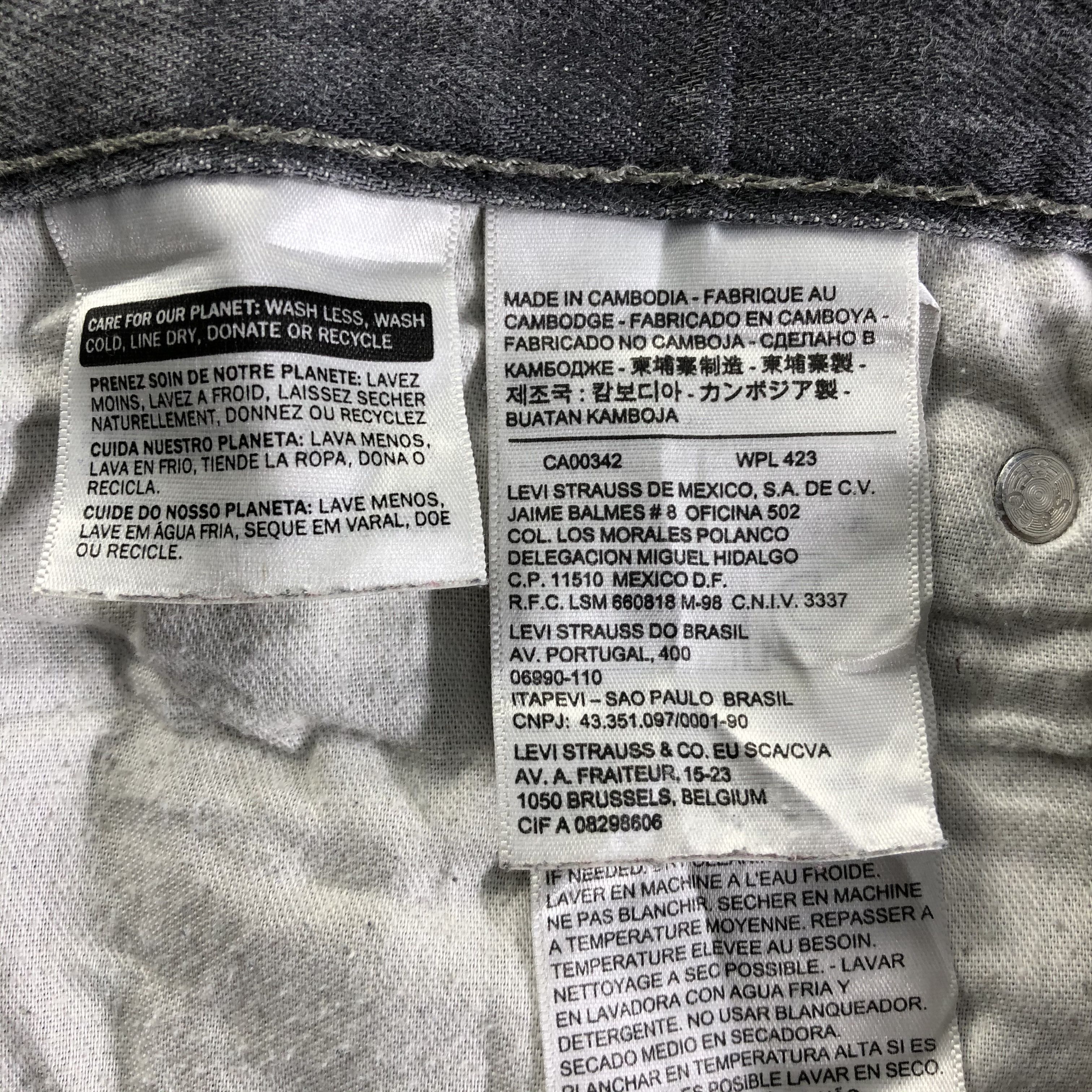 Levi's Vintage Levis 514 Jeans-J4472 Size US 32 / EU 48 - 9 Thumbnail