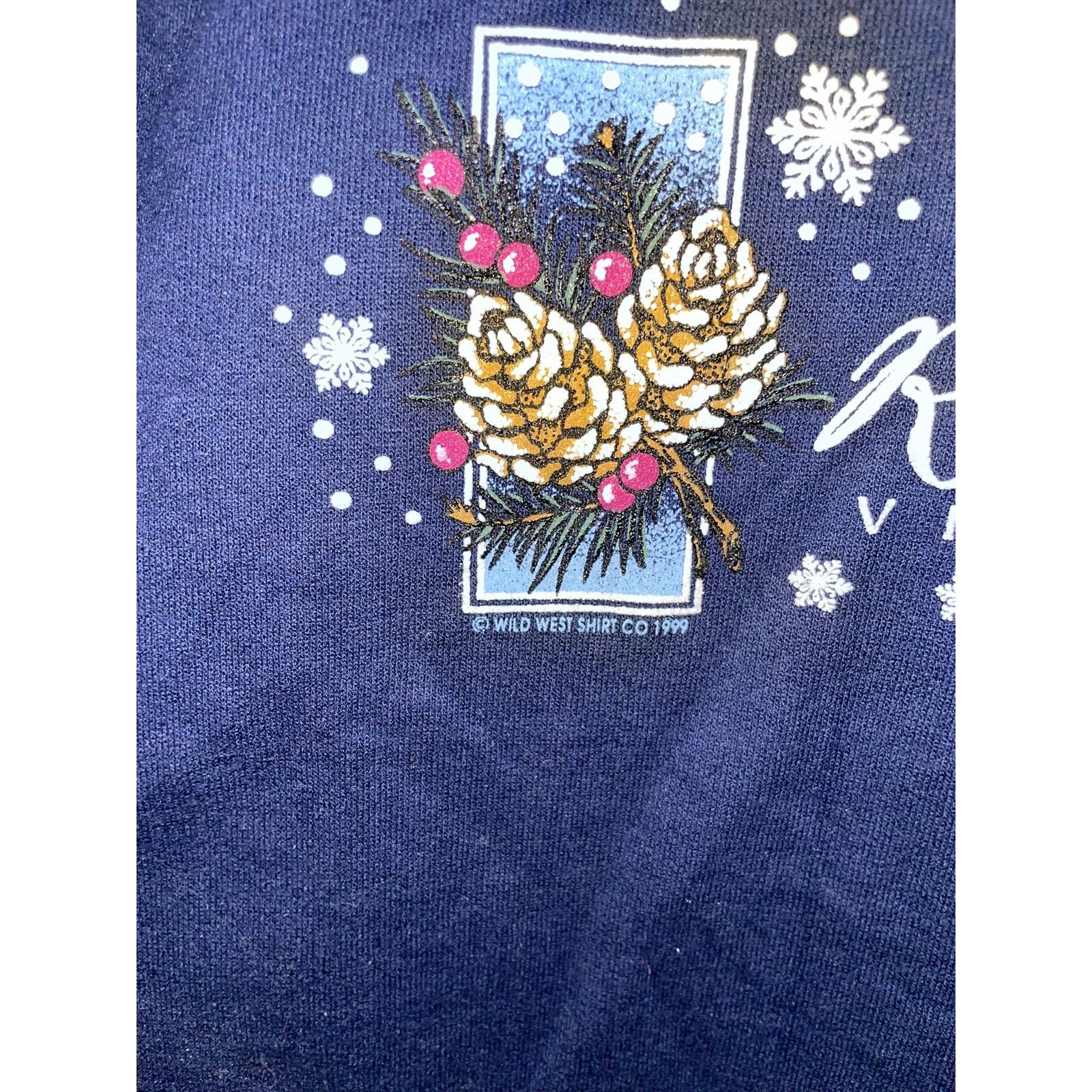 Jerzees Vintage Roanoke Virginia Sweatshirt Blue Crewneck VTG 90s M Size US M / EU 48-50 / 2 - 4 Thumbnail