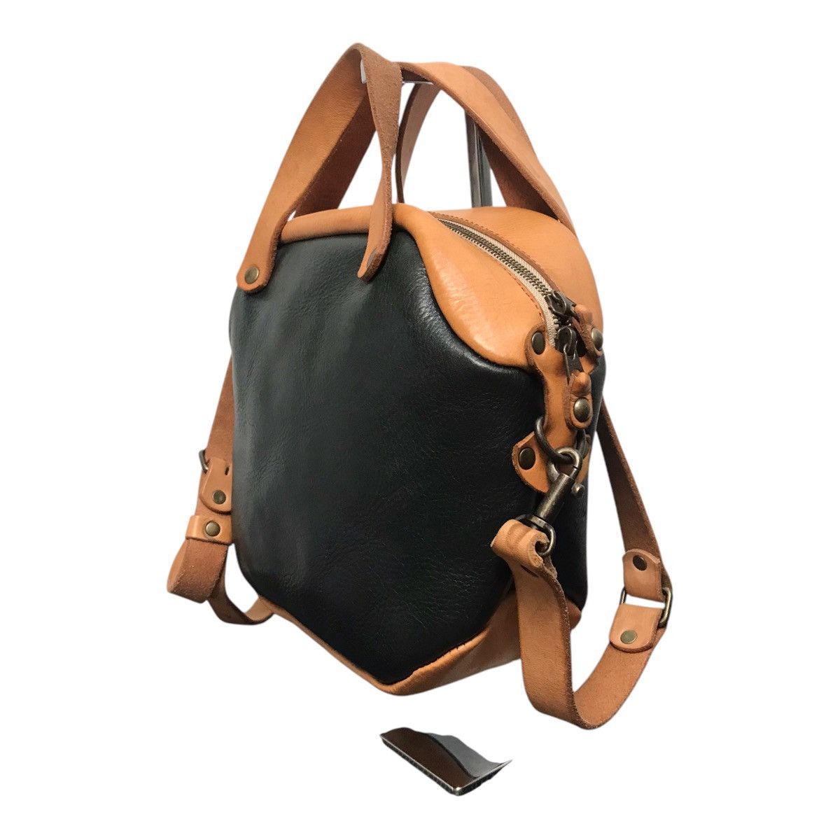Leather × Vintage Vintage Leather Bag Size ONE SIZE - 4 Thumbnail