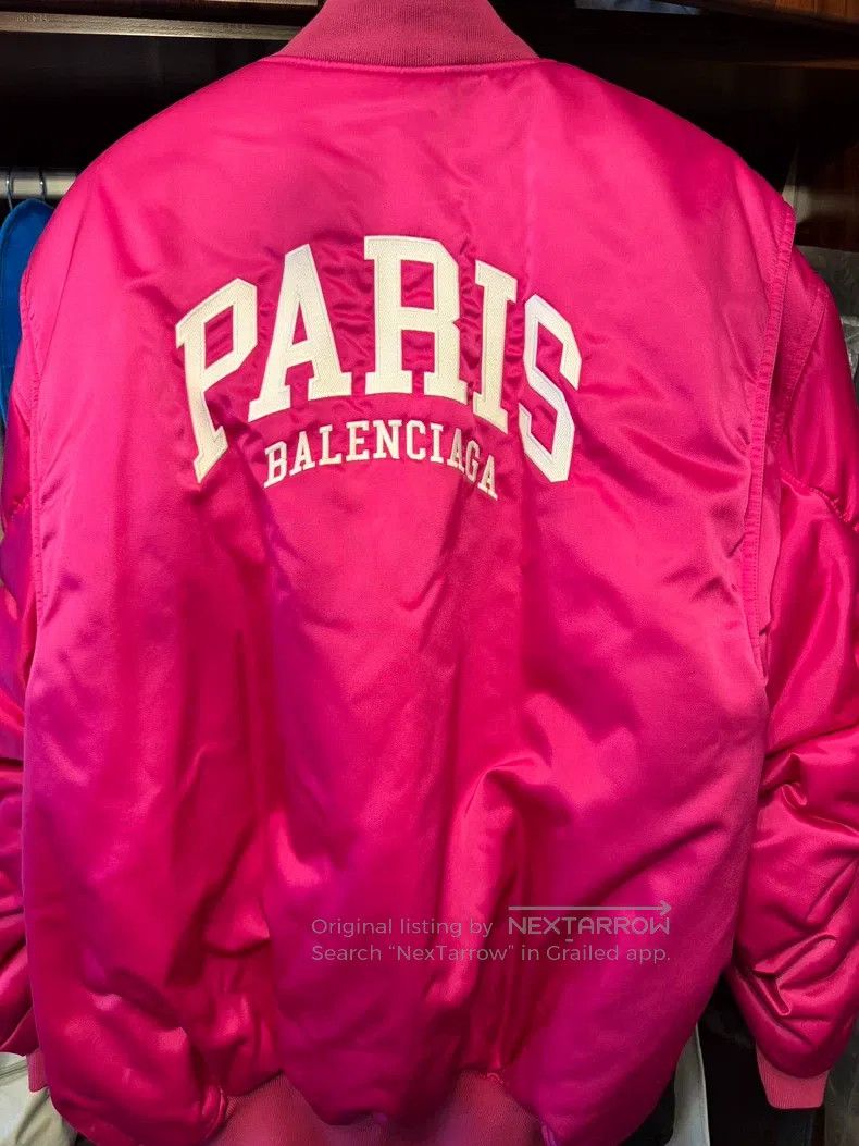 Balenciaga Balenciaga Cerise Padded Coat Size XXS / US 00 / IT 34 - 4 Thumbnail