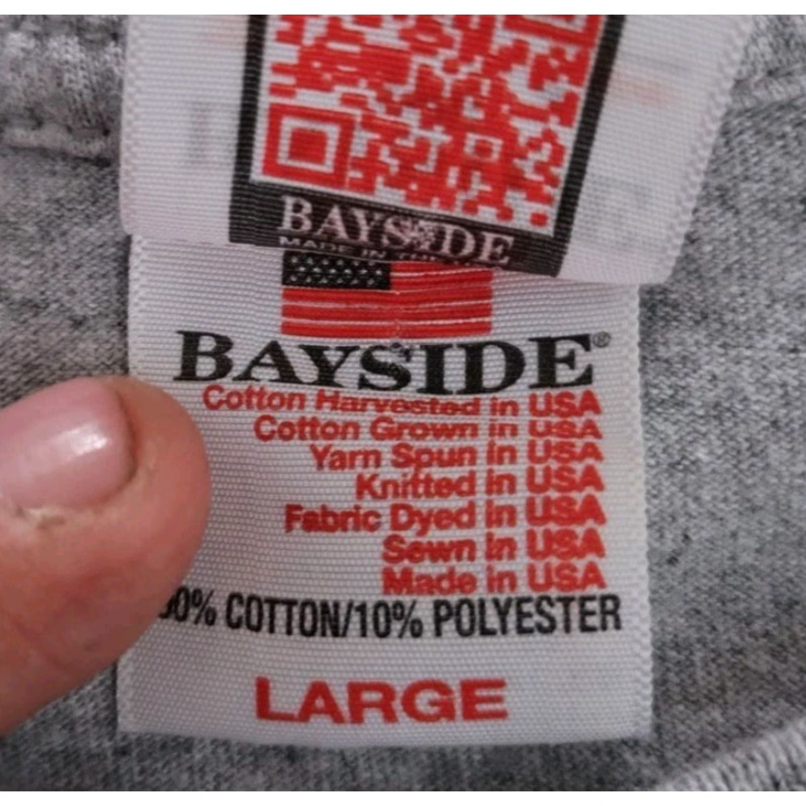 Celio VINTAGE Bayside Elio Motors T Shirt Disrupt The Status Quo LOGO/Vehicle Long Sleeve Gray 100% Cotton Men L - The True American Made Tee Size US L / EU 52-54 / 3 - 5 Thumbnail