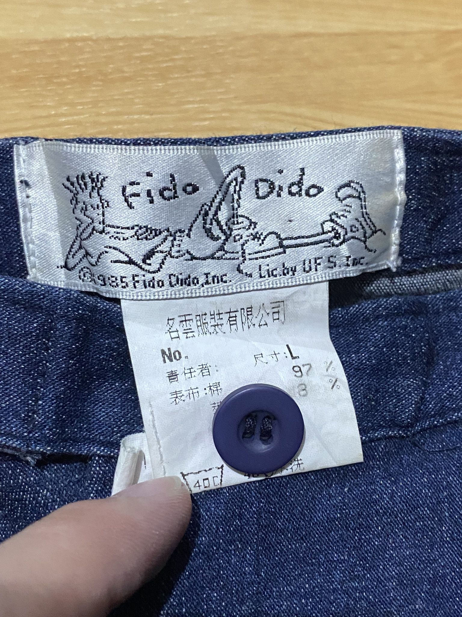 Other Vintage Fido dido Size US 30 / EU 46 - 4 Thumbnail