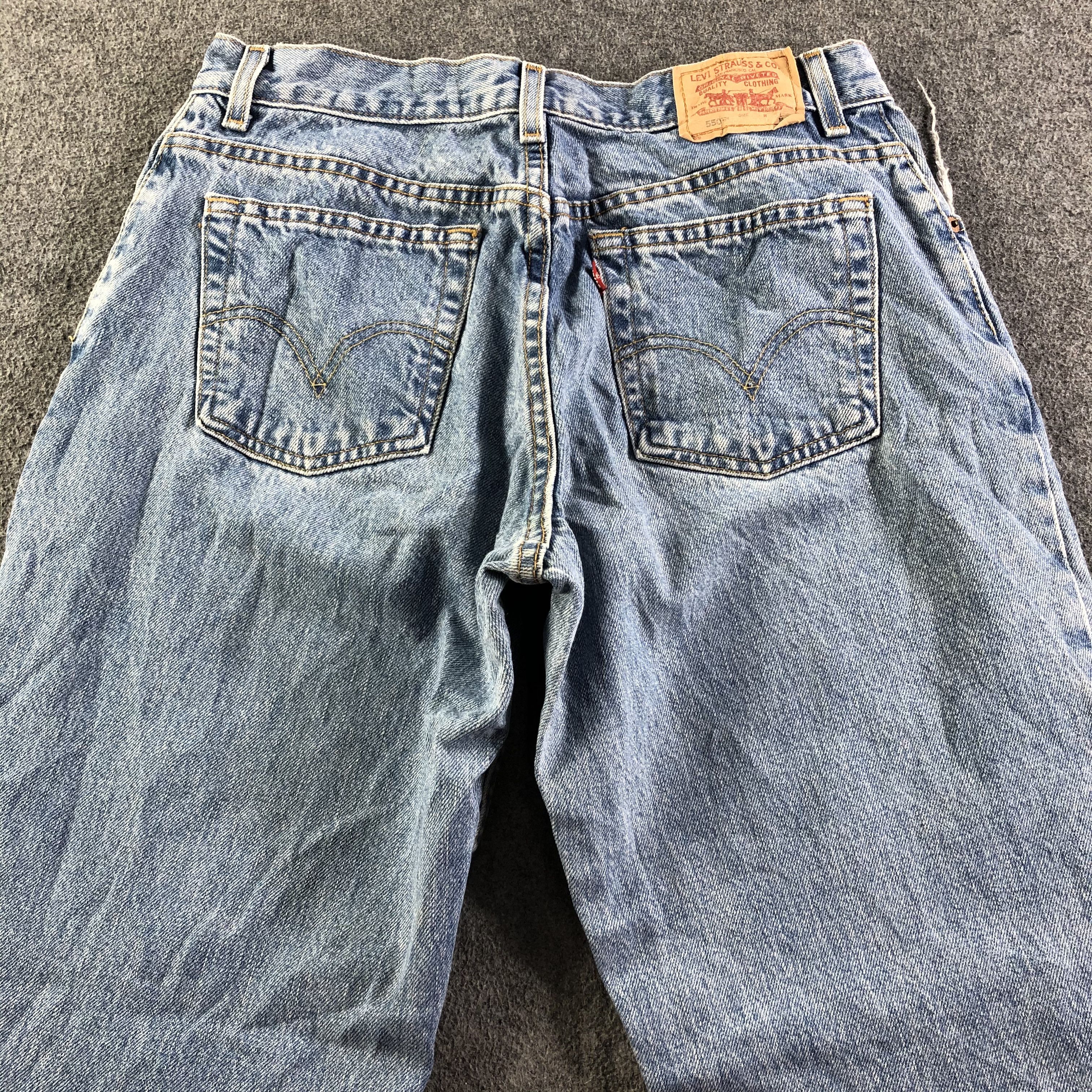 Levi's Vintage Blue Wash Levis 550 Jeans-J4157 Size US 31 - 4 Thumbnail
