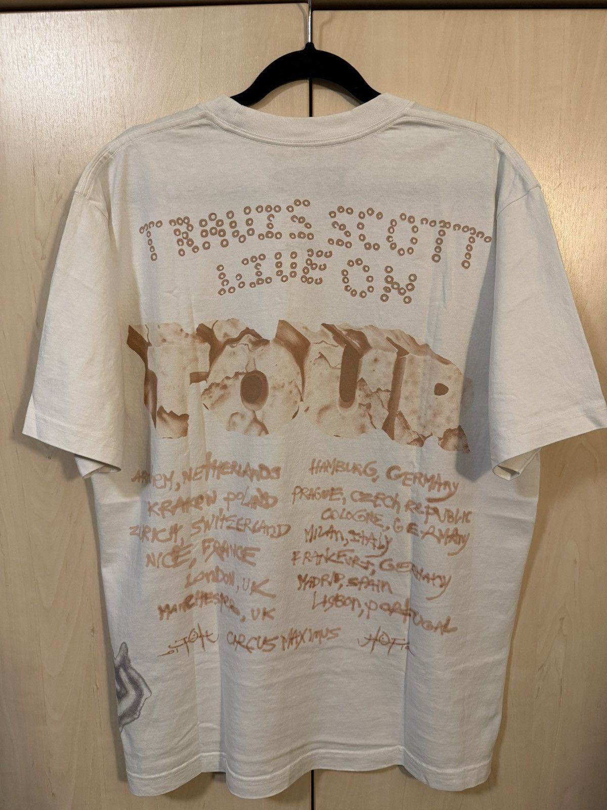 Travis Scott Travis Scott T-shirt, Skitzo-Utopia, Circus Maximus tour Size US L / EU 52-54 / 3 - 2 Thumbnail
