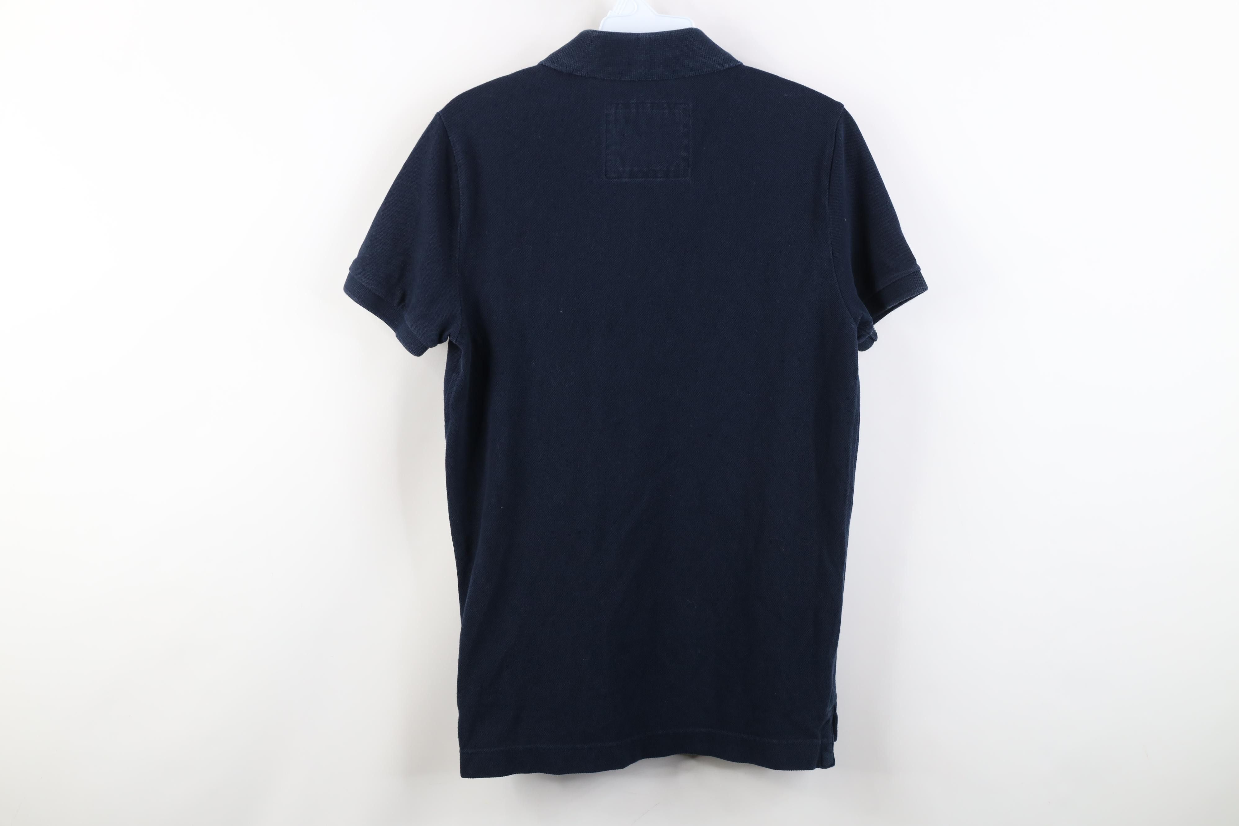 Abercrombie & Fitch Vintage 90s Y2K Abercrombie & Fitch Polo Shirt Navy Blue Size US S / EU 44-46 / 1 - 14 Thumbnail