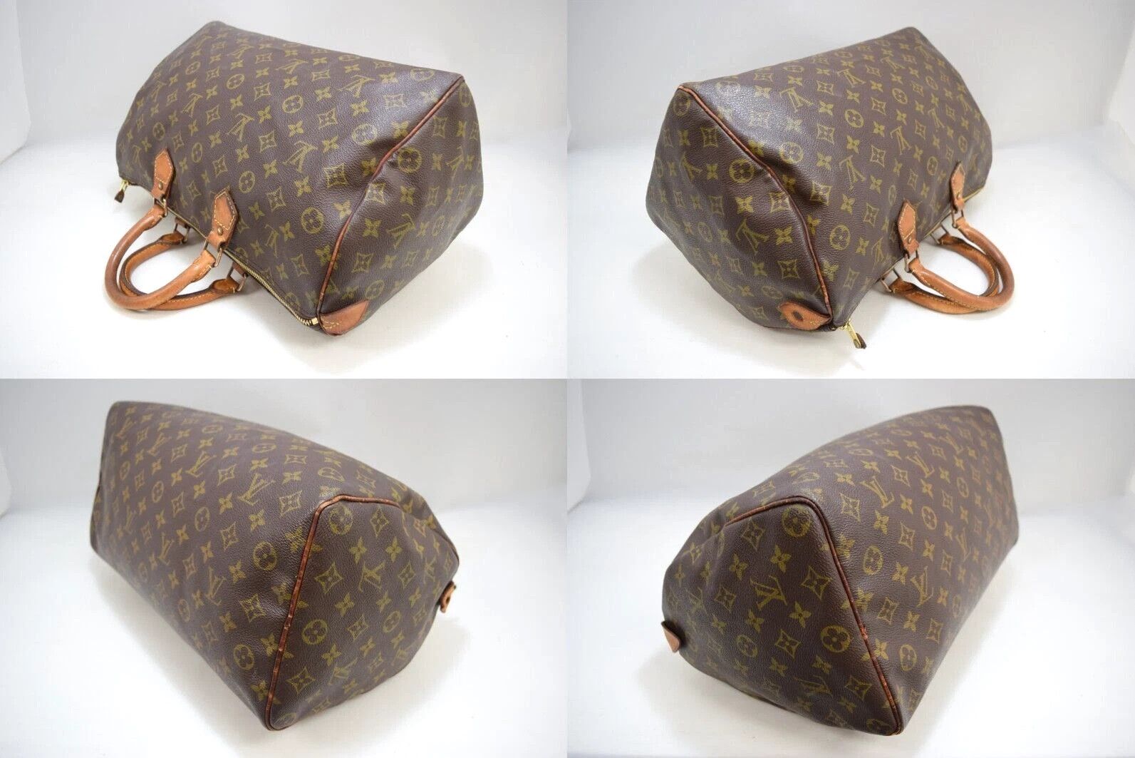 Louis Vuitton Auth Louis Vuitton Speedy 35 Handbag Monogram Canvas M41524 Size ONE SIZE - 5 Thumbnail