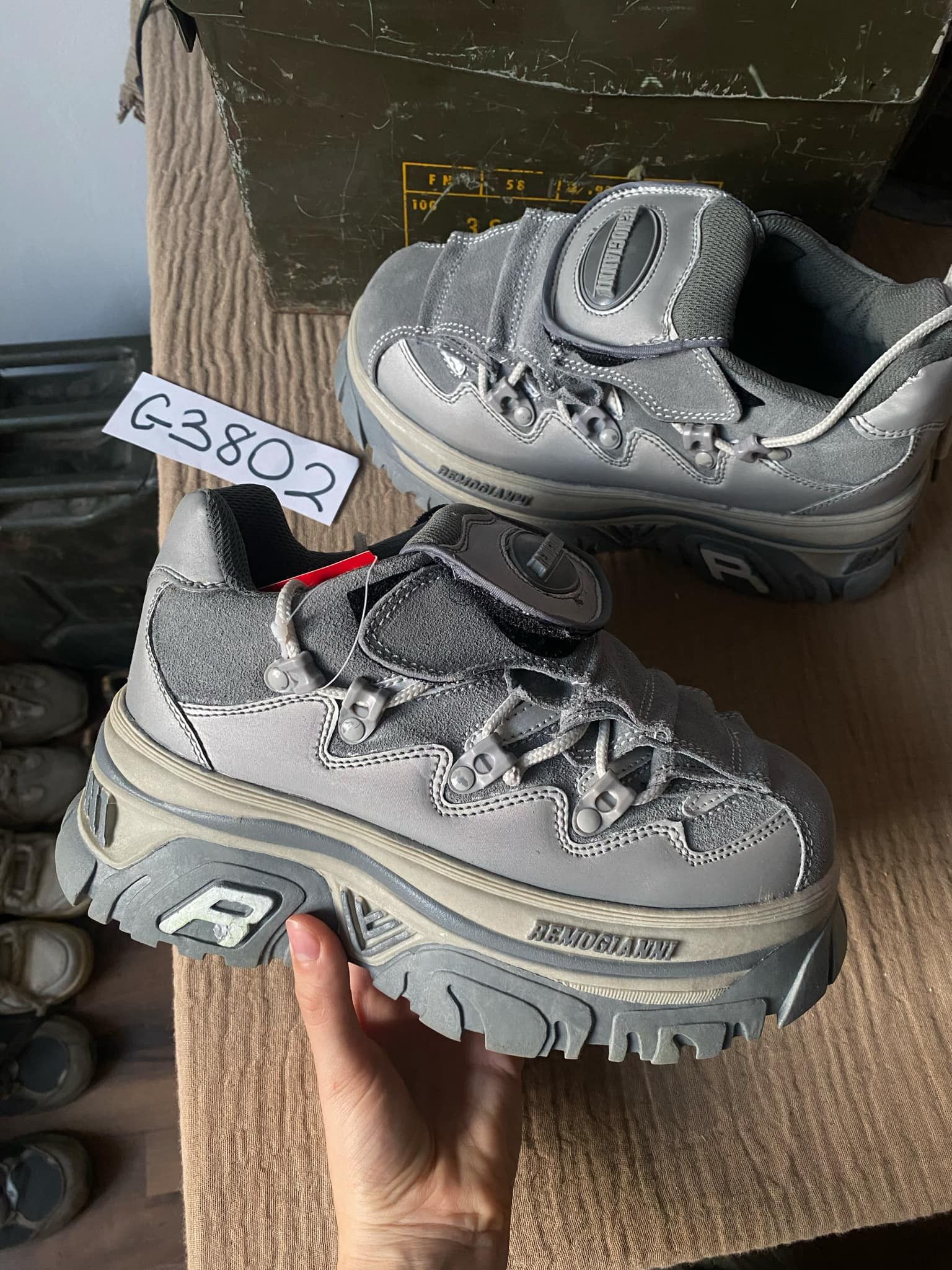 Vintage Raver platforms in size eu38 Size US 8 / IT 38 - 1 Thumbnail