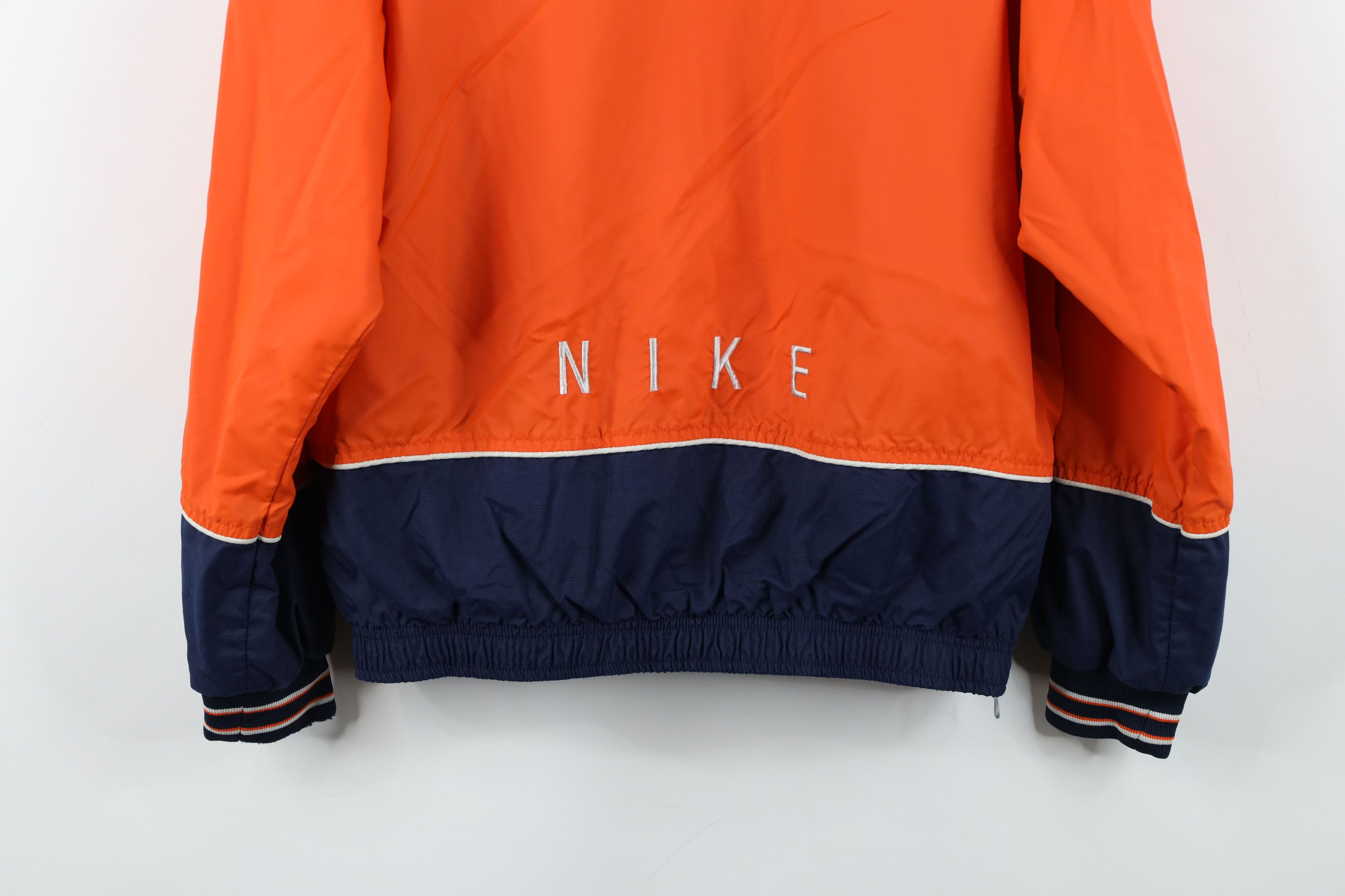 Nike Vintage 90s Nike Center Swoosh Lined Windbreaker Jacket Size S / US 4 / IT 40 - 15 Thumbnail