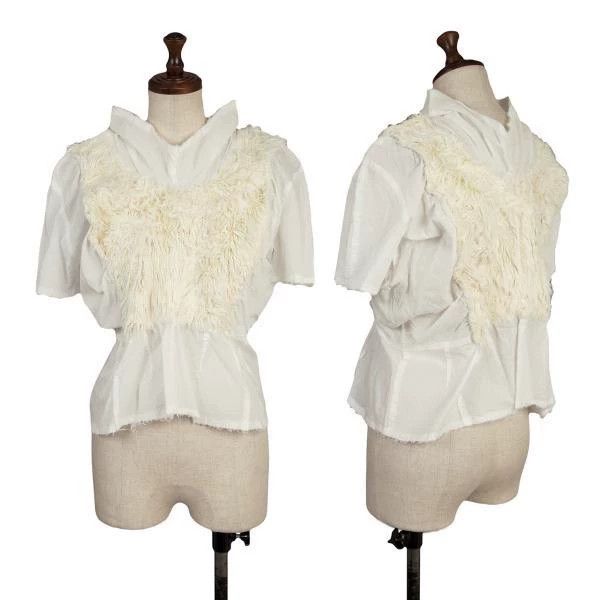 Comme des Garcons Comme Des Garcons White Retro Design Top Size S / US 4 / IT 40 - 1 Thumbnail