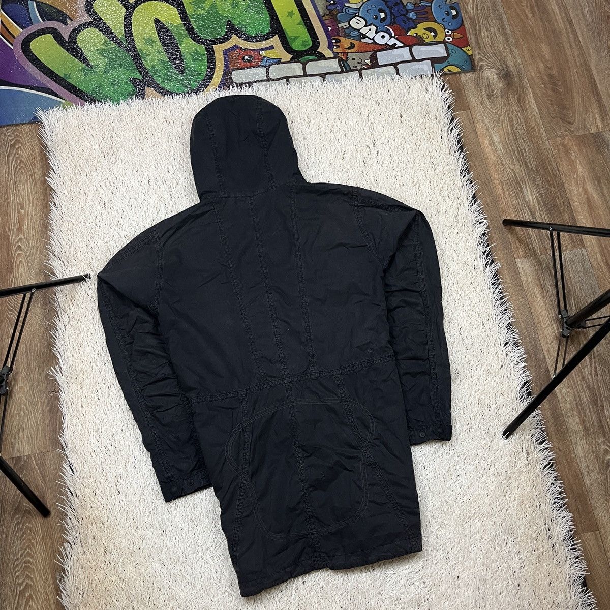 Maharishi Rare Vintage Maharishi Jacket Parka Men's Size Medium black Size US M / EU 48-50 / 2 - 2 Thumbnail