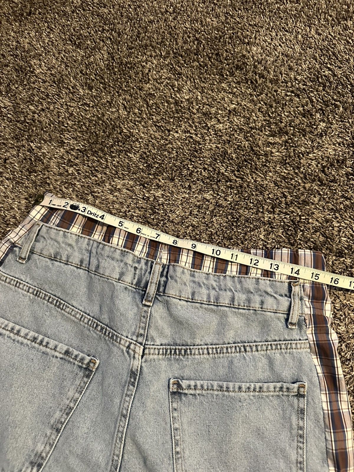 Other BoohooMAN Double Boxer Waist Blue Shorts Size 34 Size US 34 / EU 50 - 5 Thumbnail