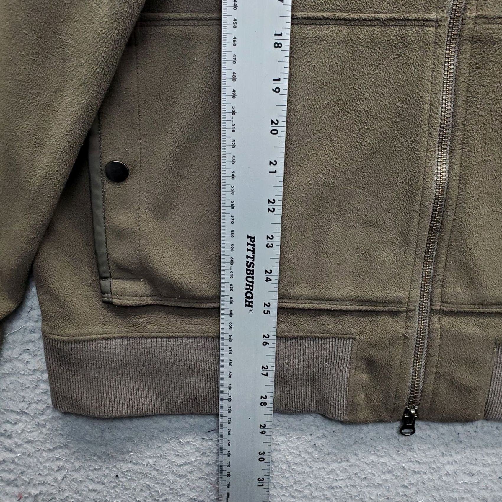 Banana Republic Banana Republic Jacket Womens XL Green Fleece Full Zip EUC Size XL / US 12-14 / IT 48-50 - 3 Thumbnail