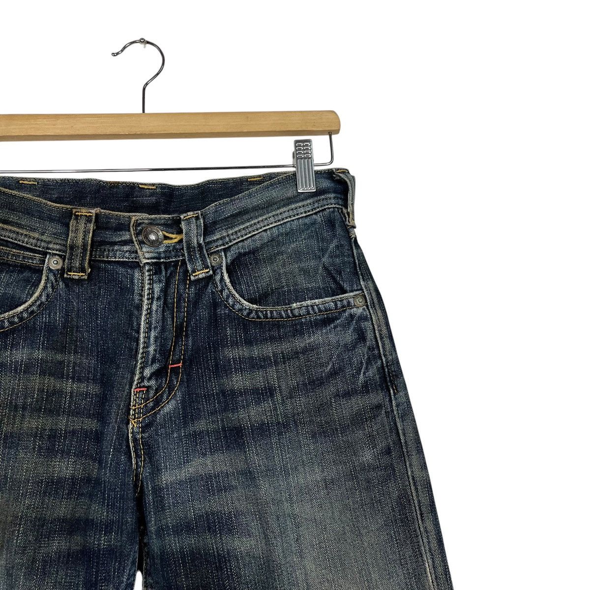 14th Addiction Vintage Wrangler Distressed Denim Jeans Size 28" / US 6 / IT 42 - 5 Thumbnail