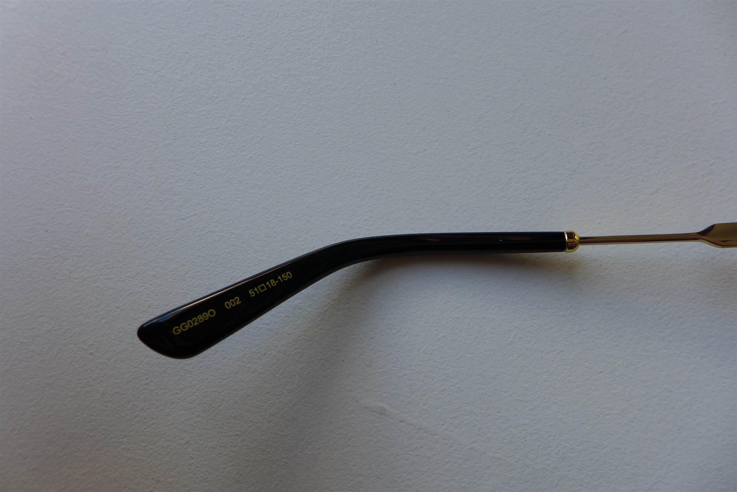 Gucci Gucci GG02890 Optical Glasses - Gold Metal & Havana Acetate. Size ONE SIZE - 15 Thumbnail