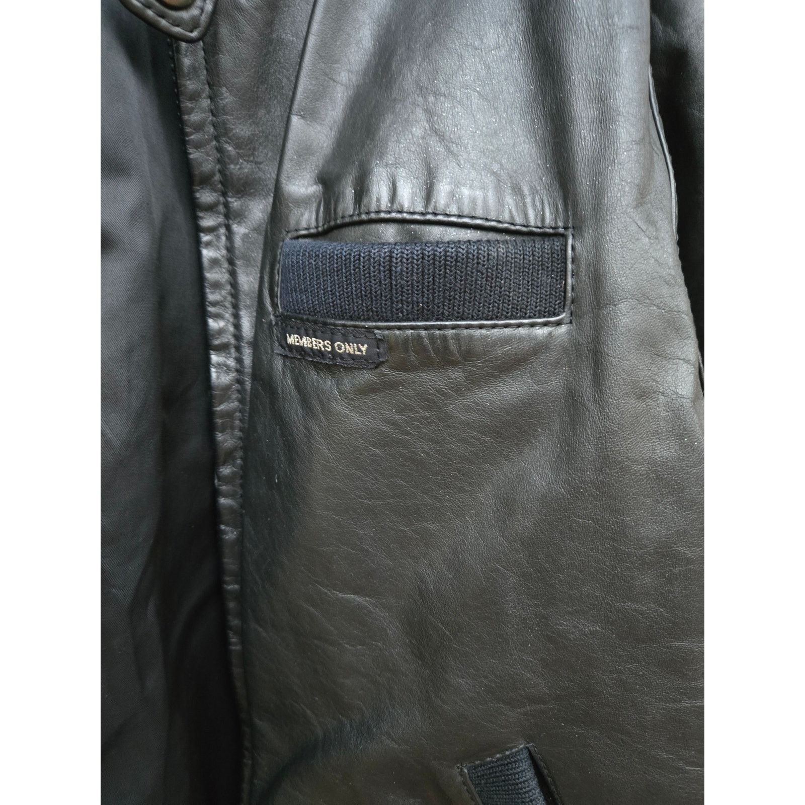 Members Only Vintage Members Only Leather Jacket Size 46 Size US S / EU 44-46 / 1 - 2 Thumbnail