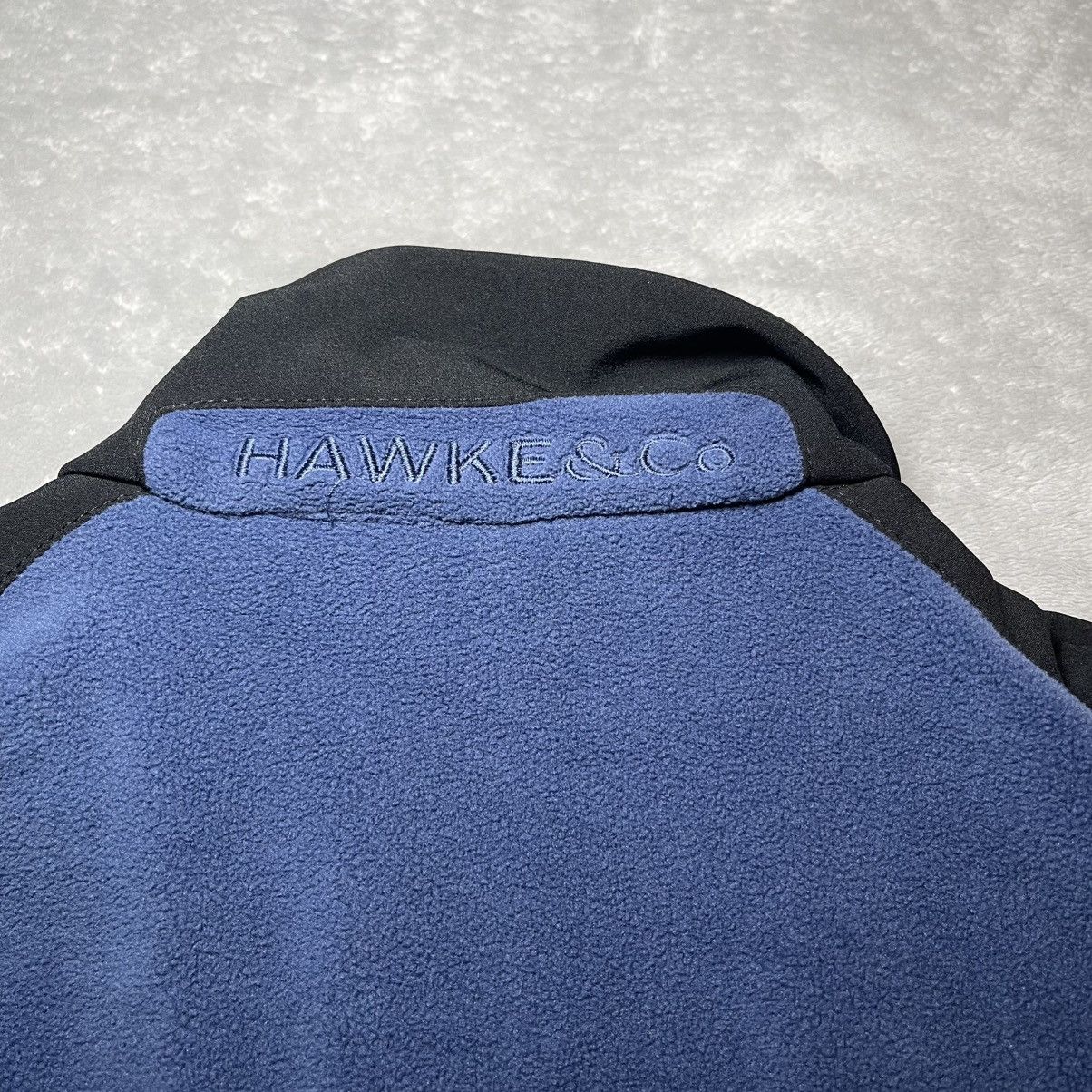 Hawke & Co Hawke & Co Mens Blue Black Fleece Softshell Jacket Medium Size US M / EU 48-50 / 2 - 8 Thumbnail