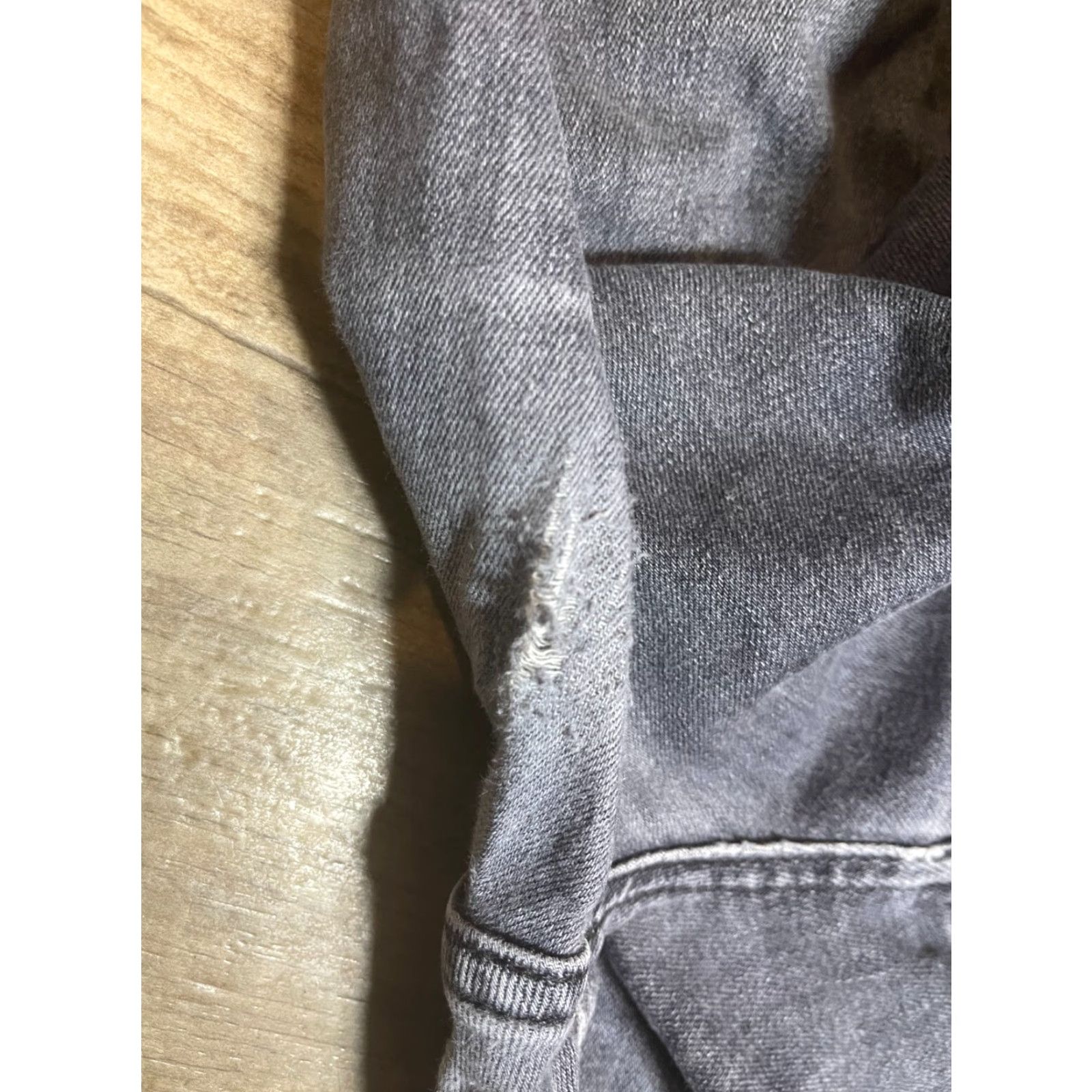 Madewell Madewell Pants Womens Size 29 x 27 Black Denim Jeans Straight Women 29 Black Denim Size 29" - 3 Thumbnail