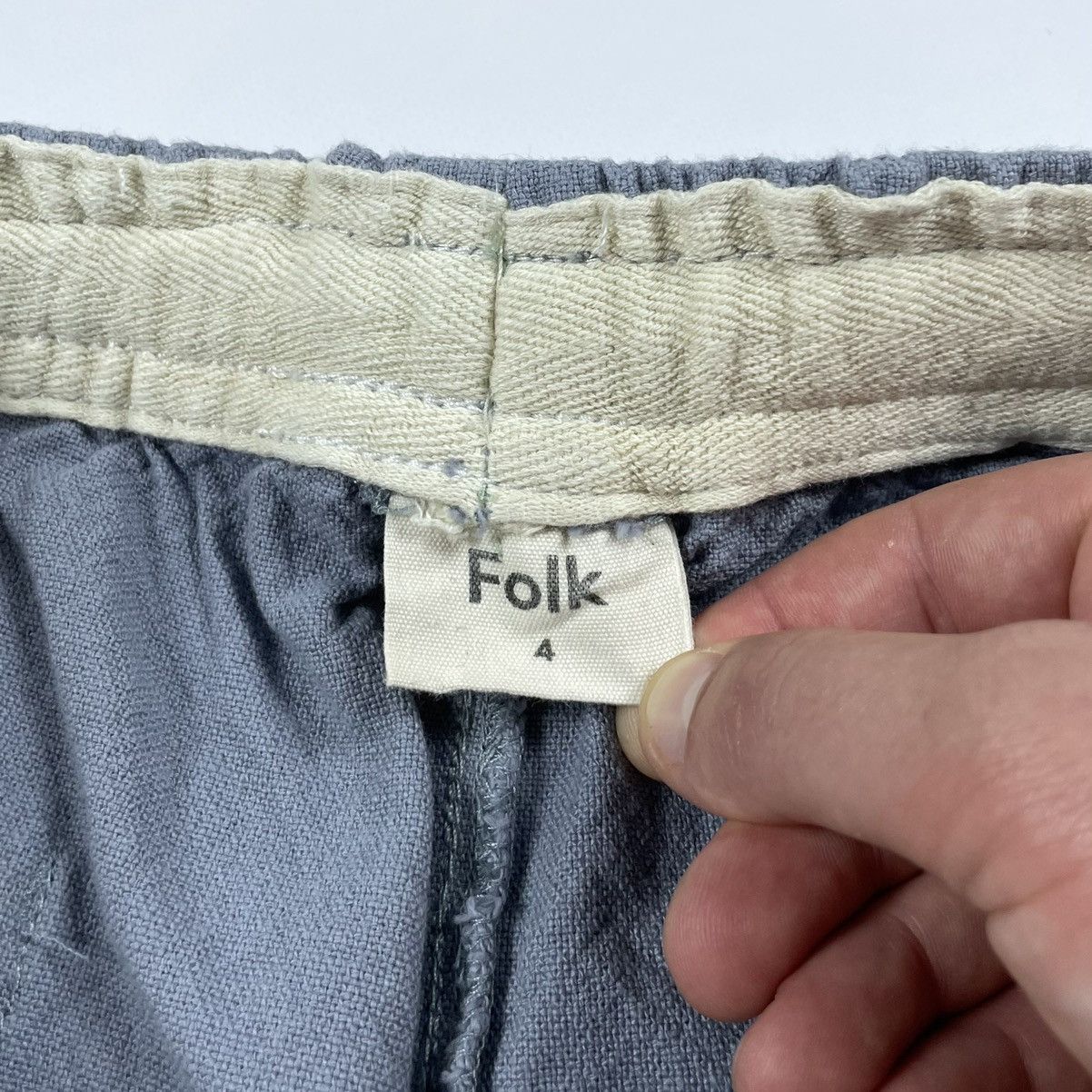Folk heavy cotton Folk shorts Size US 34 / EU 50 - 9 Thumbnail