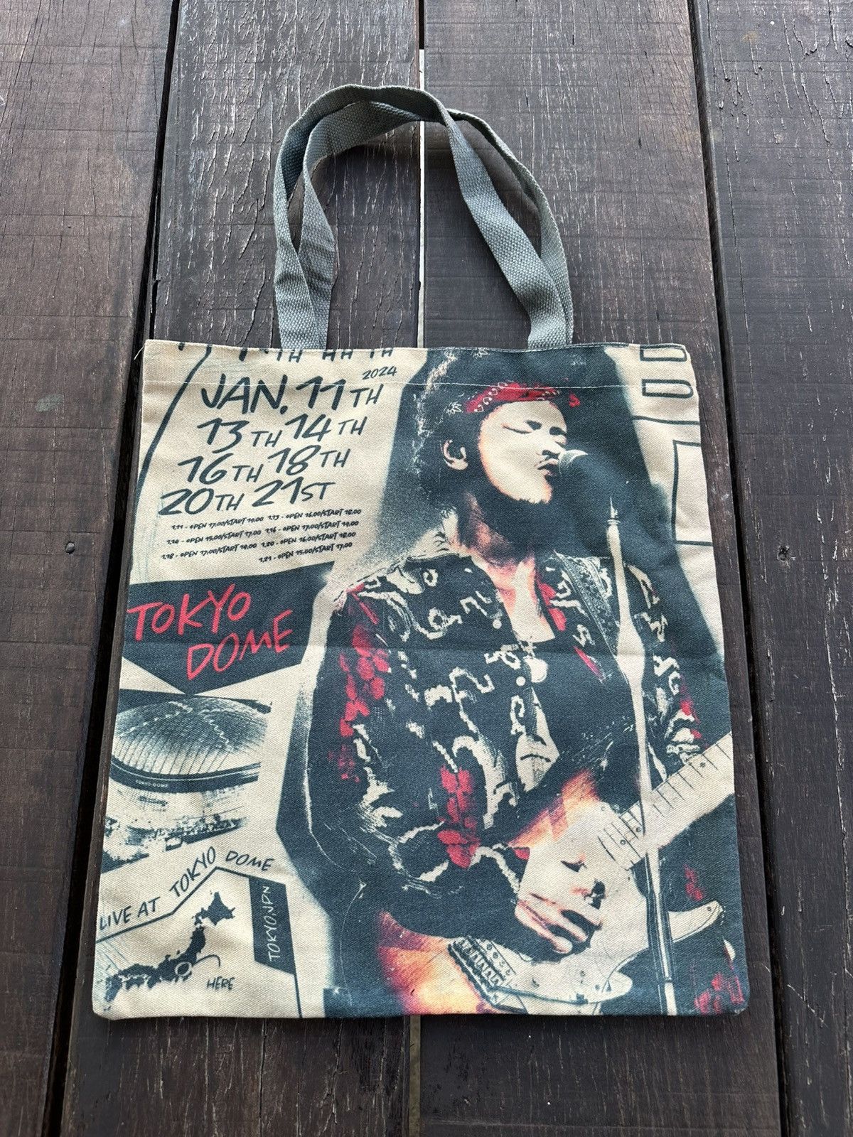 Other Bruno mars tokyo dome 2024 show tote bag Size ONE SIZE - 4 Thumbnail