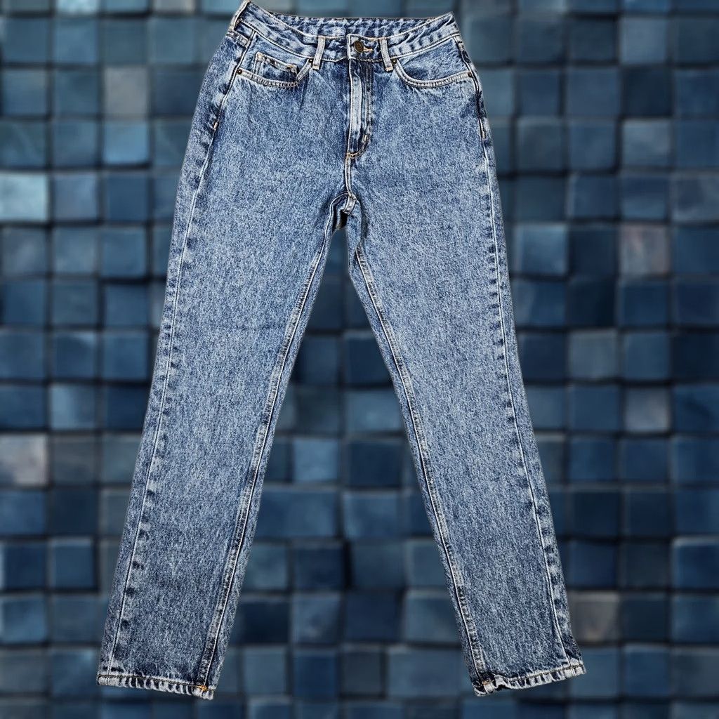 Vintage American Vintage Le Fitte Women's Blue Mid-Rise Casual Jeans Sz 26 Size 26" / US 2 / IT 38 - 1 Thumbnail