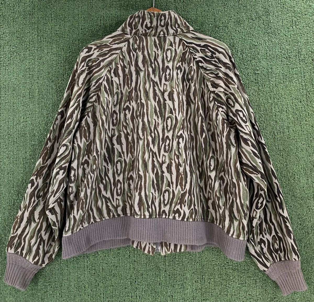 L.L. Bean 80’s L.L. Bean Wool Tree Bark Camouflage Jacket XL Short Size US XL / EU 56 / 4 - 6 Thumbnail