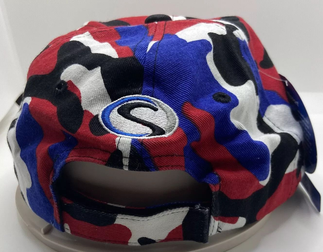 Other Baseball Cap - Adjustable - Red/White/Blue/Black Pattern Size ONE SIZE - 8 Thumbnail