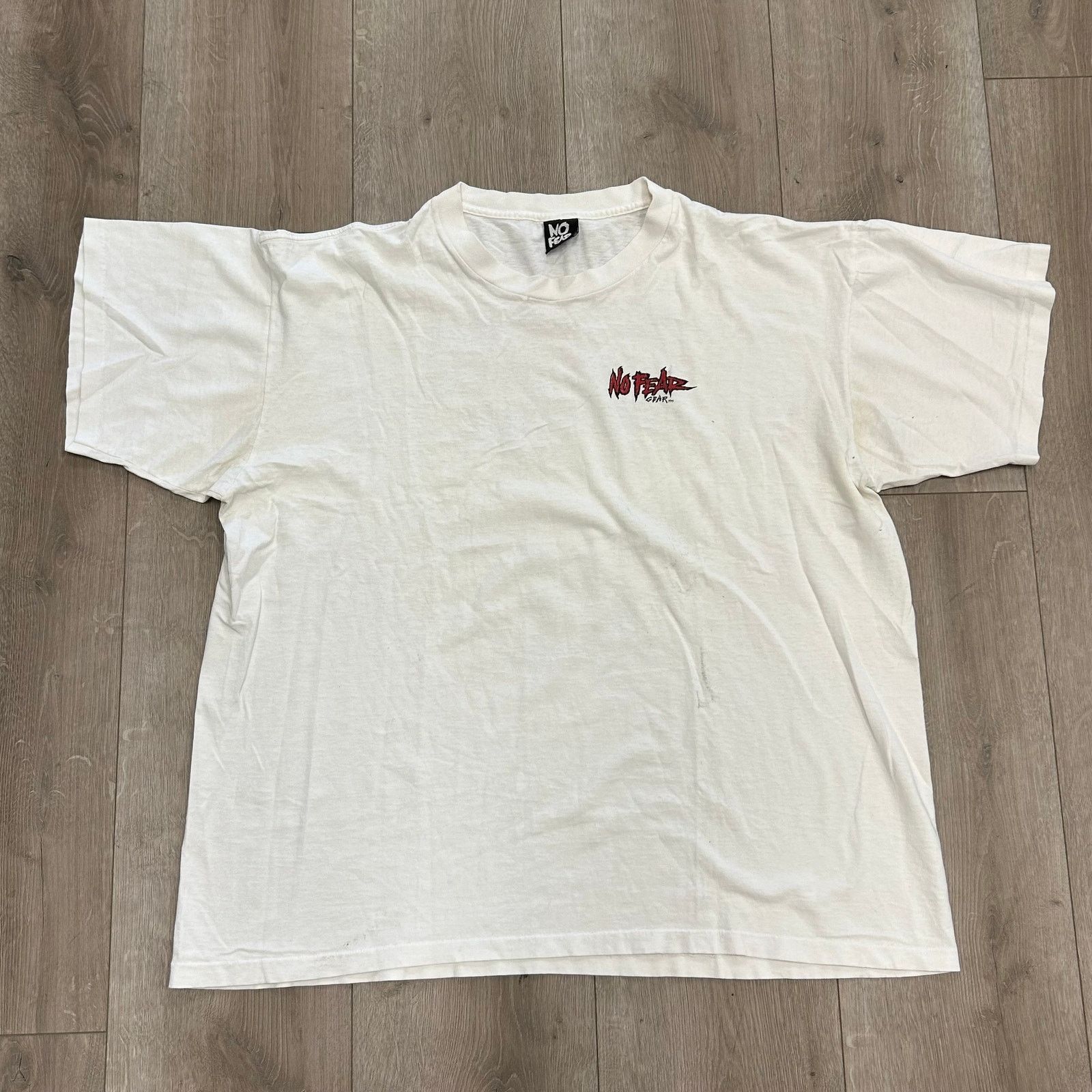 No Fear Vintage 90s No Fear World Cup Final Tee T Shirt Size XL Size US XL / EU 56 / 4 - 1 Thumbnail