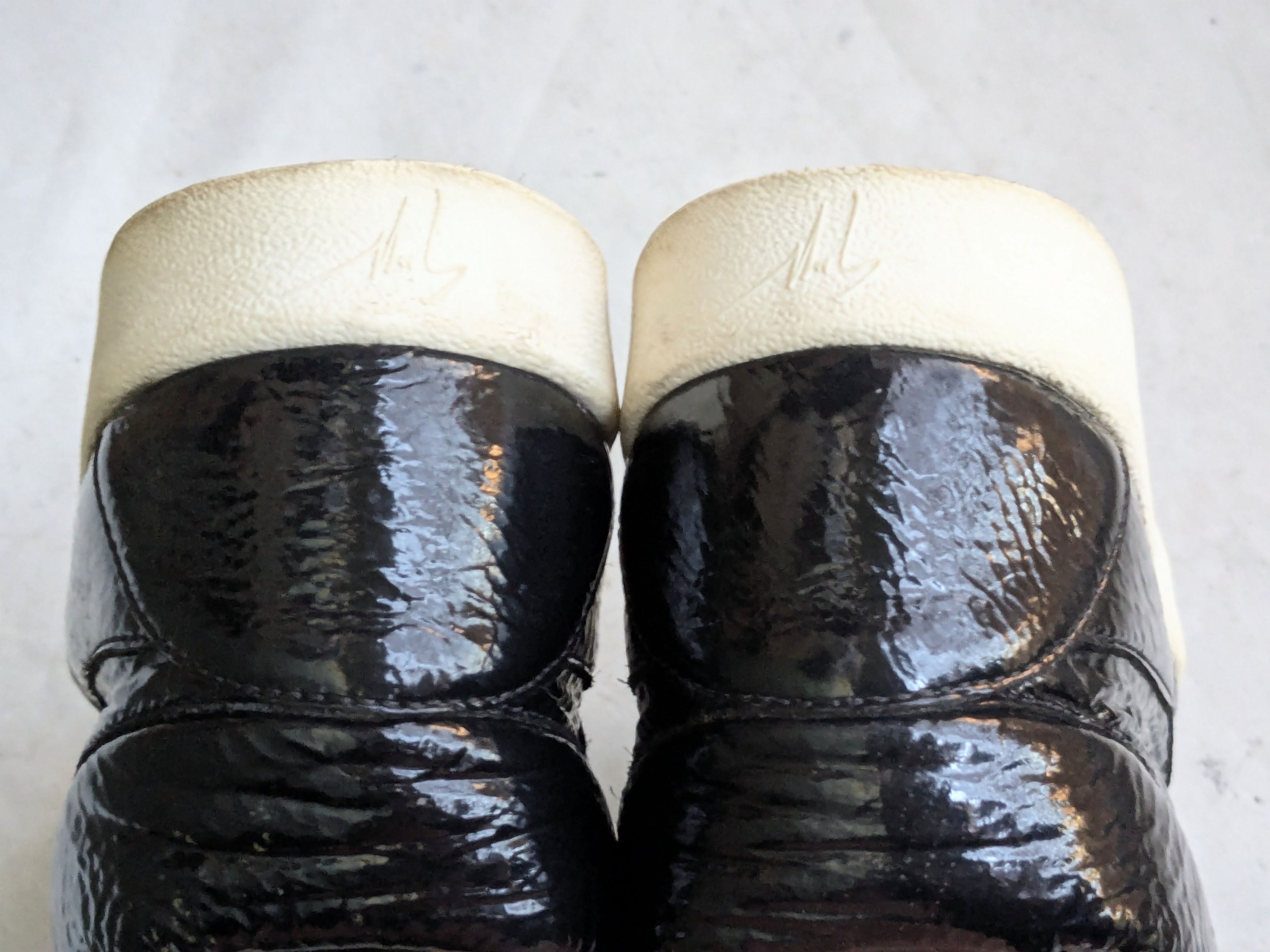 Giuseppe Zanotti Giuseppe Zanotti High Tops Black Patent Leather 11 44 Size US 11 / EU 44 - 12 Thumbnail