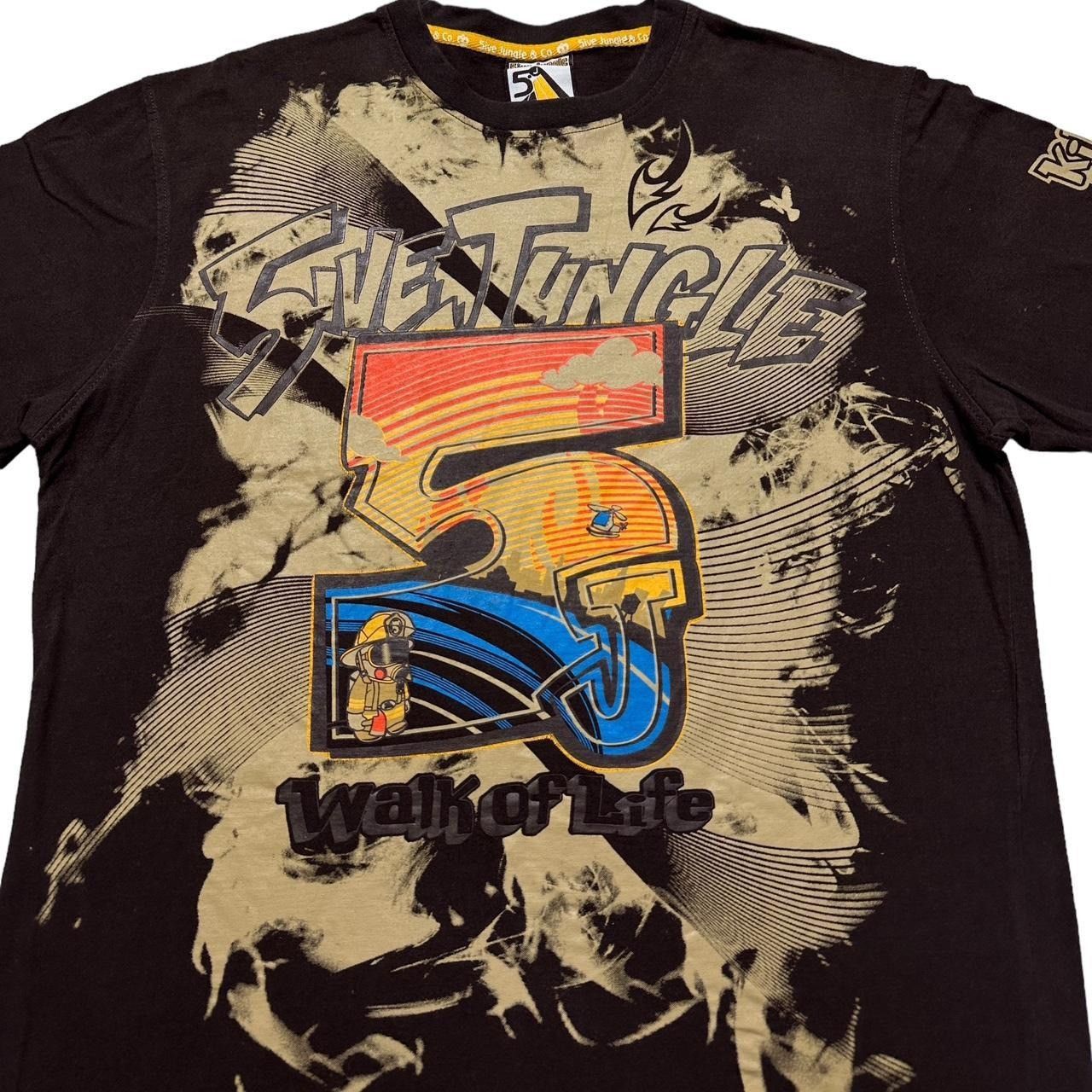 Affliction × Tapout Y2K 5ive Jungle T-Shirt Size US M / EU 48-50 / 2 - 3 Thumbnail