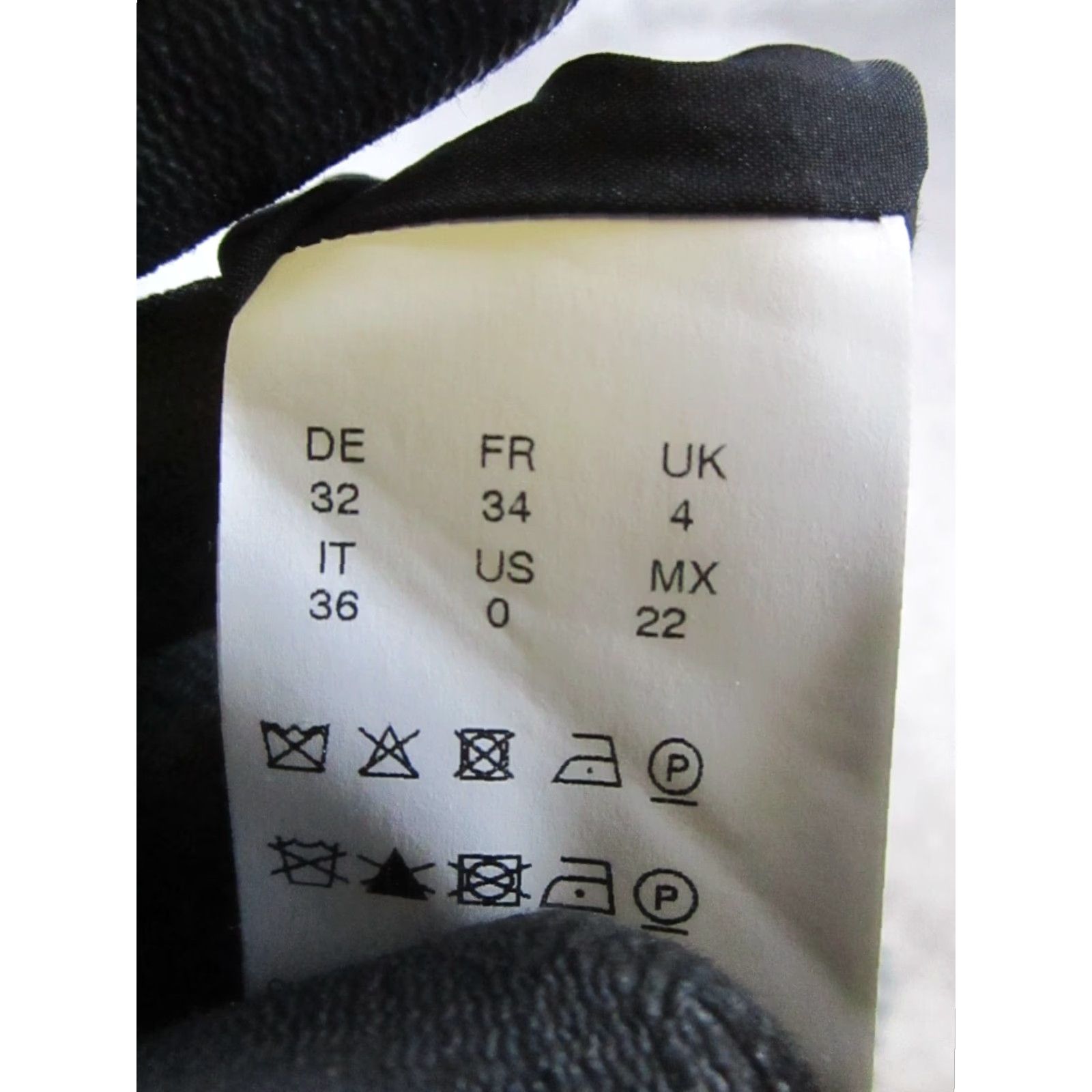 Vintage Hugo Boss Dress Womens 0 Gray Black Bodycon Knee Length 3/4 Sleeve Round Neck Zip Pattern Check Womens Dress Size XS / US 0-2 / IT 36-38 - 4 Thumbnail