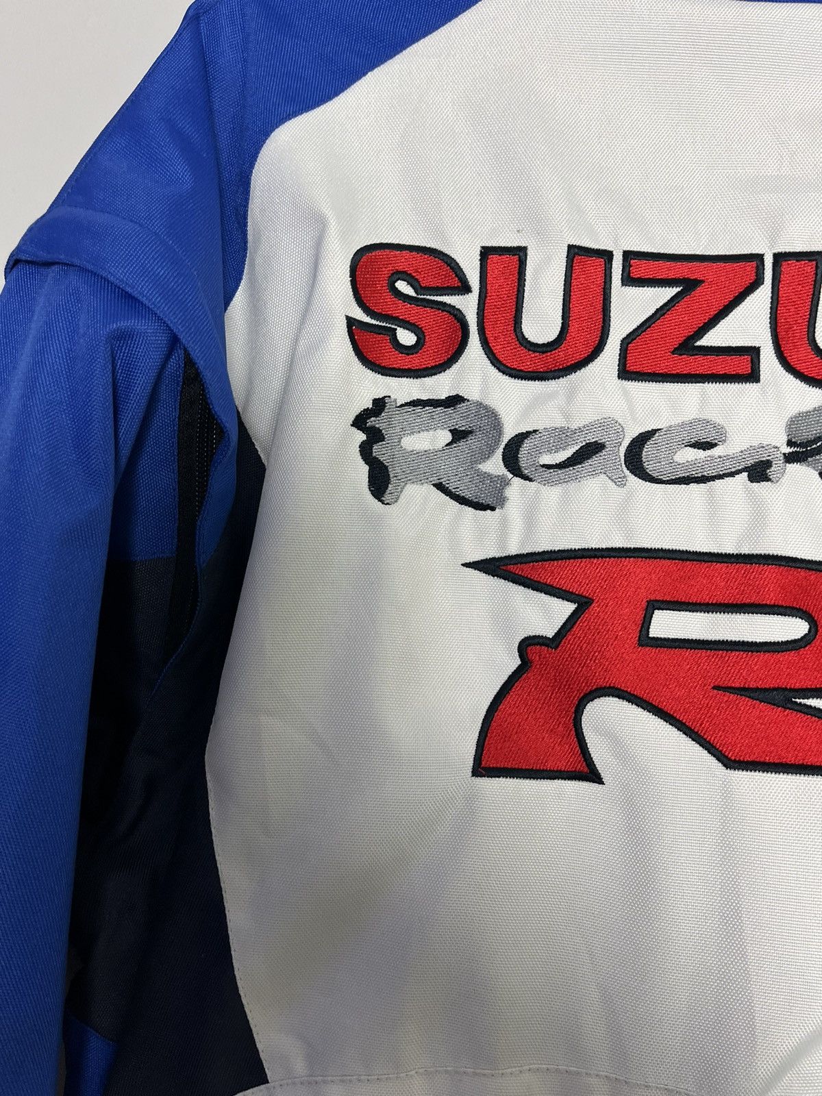 Japanese Brand × Vintage Vintage Suzuki Racing motorcycle y2k jacket Size US L / EU 52-54 / 3 - 11 Thumbnail