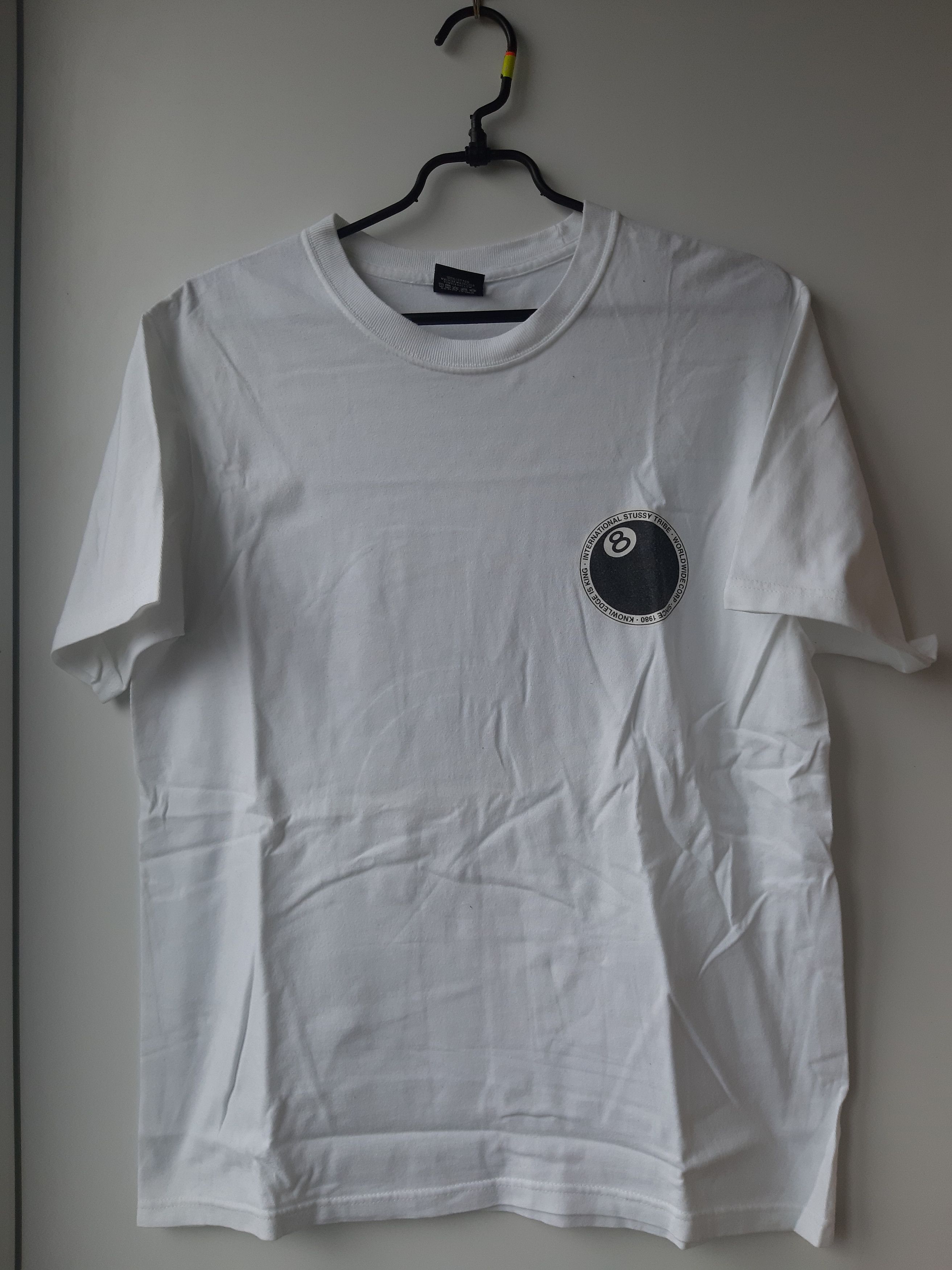 Stussy Ball Dot Tee White shirt