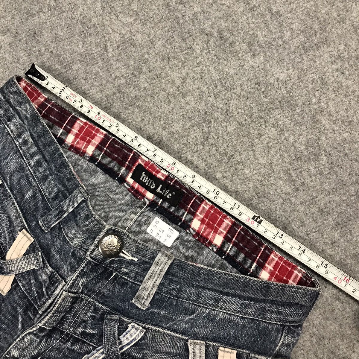 Japanese Brand Double waist mils Life denim Japanese style pants Size US 30 / EU 46 - 10 Thumbnail