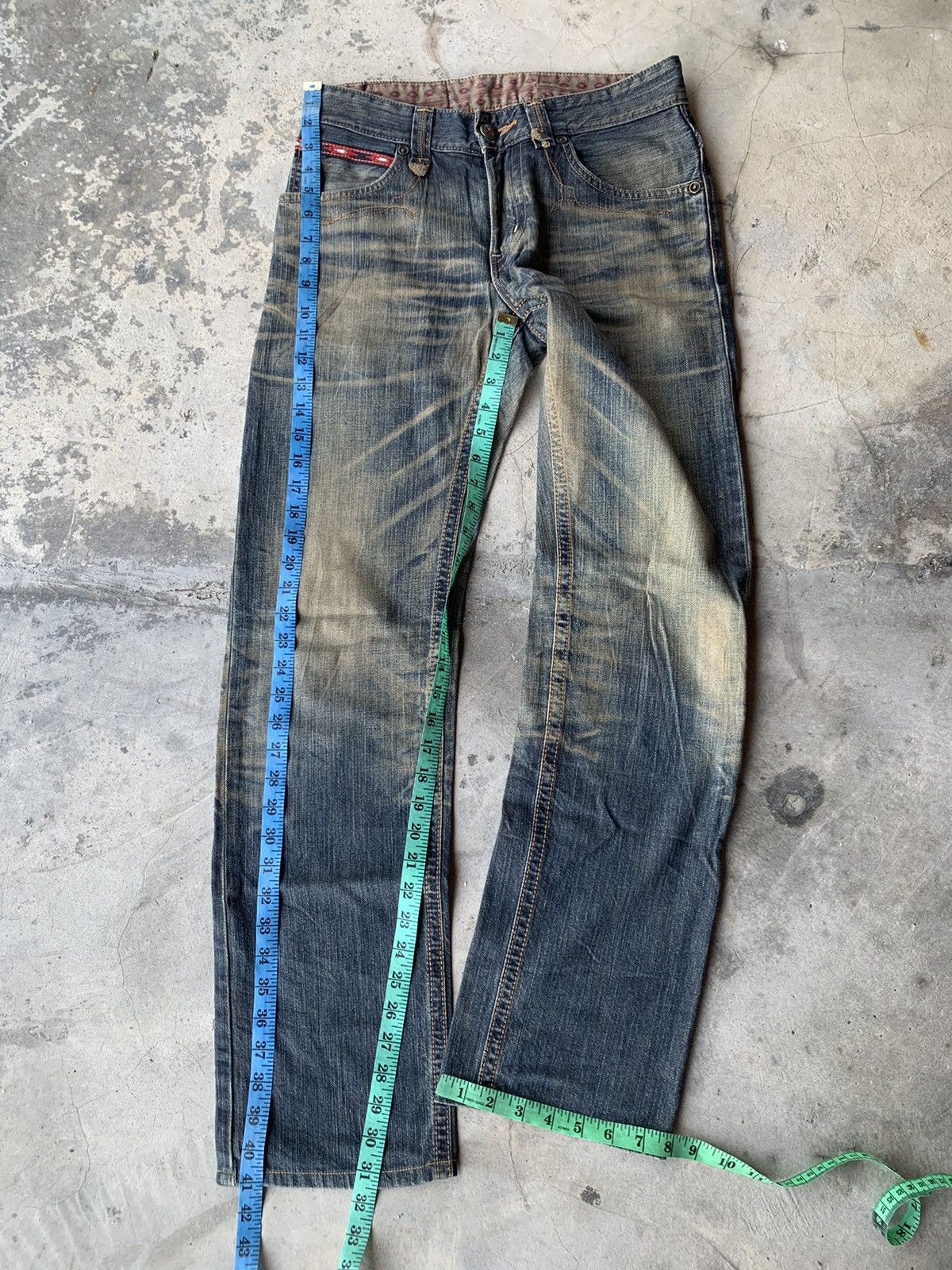 Edwin EDWIN NAVAJO DESIGN STYLE & RARE. ONLY IN JAPAN 🇯🇵 Size US 31 - 5 Thumbnail