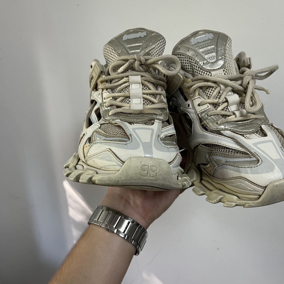Balenciaga Balenciaga Track 2 Trainer White Size US 9 / EU 42 - 6 Thumbnail