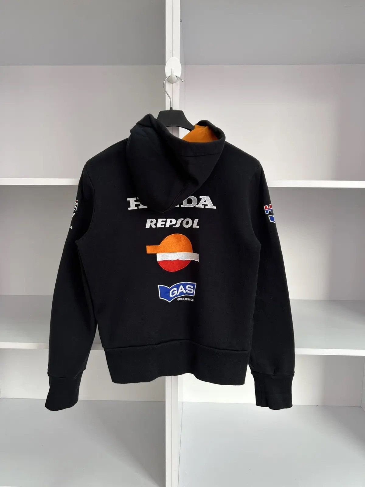 Honda × Vintage Vintage Vintage Racing Honda Repsol Big Logo Zip Hoodie Size US S / EU 44-46 / 1 - 8 Thumbnail