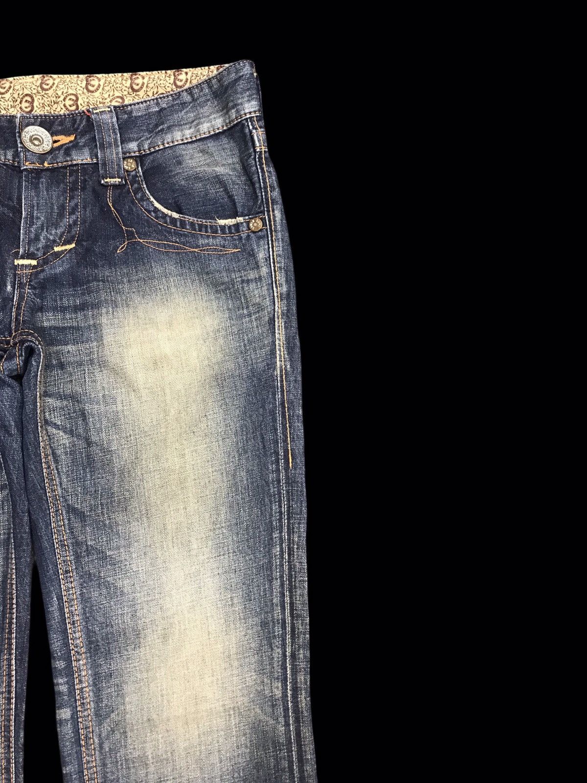 Edwin 💥FLARE💥Archival Rusty EDWIN Stone Wash Denim F62 Size US 30 / EU 46 - 3 Thumbnail