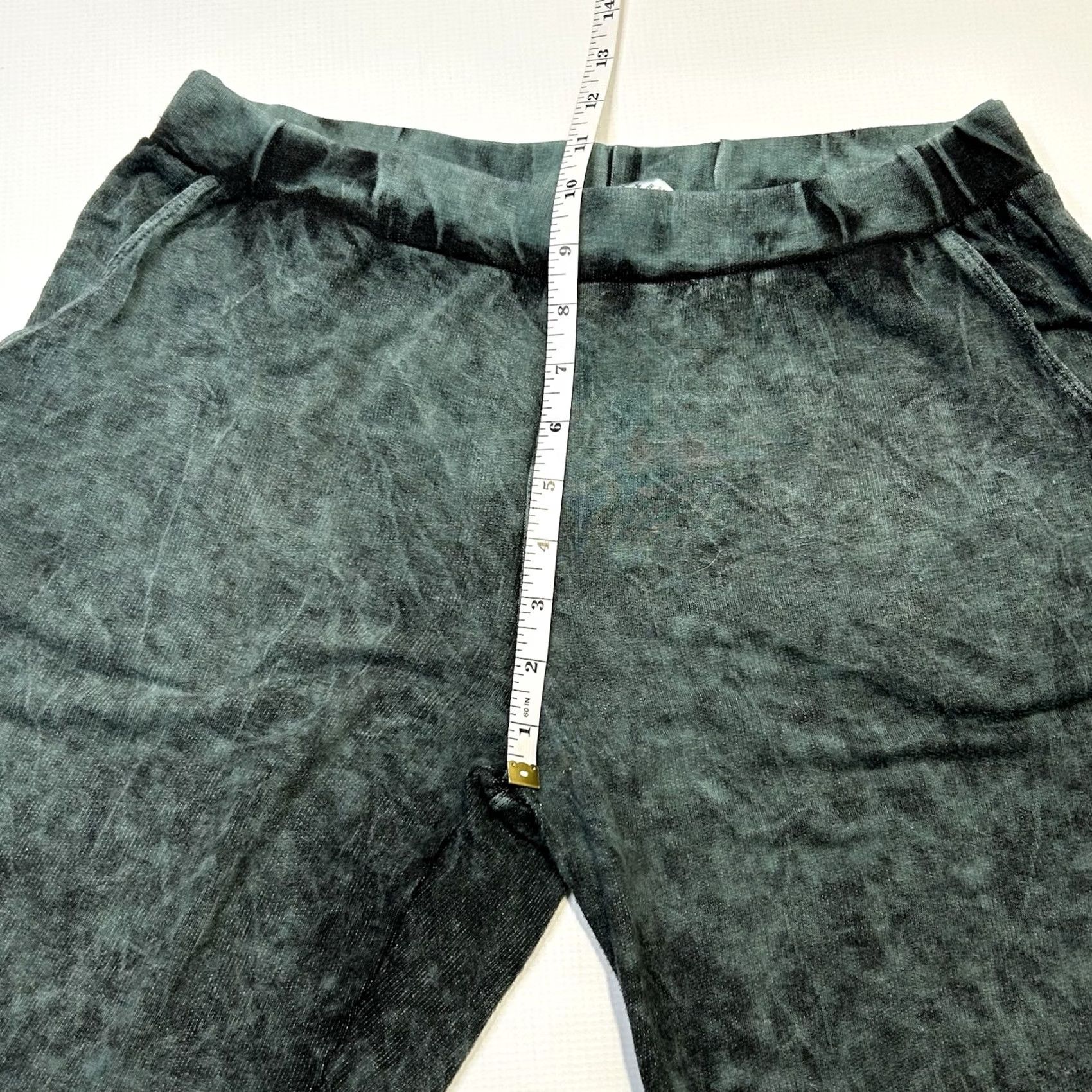 Vintage VINTAGE? No — T-Party Mineral Wash Pants Joggers Womens Large Green Yoga Sweatpants Size 36" / US 14 / IT 50 - 7 Thumbnail
