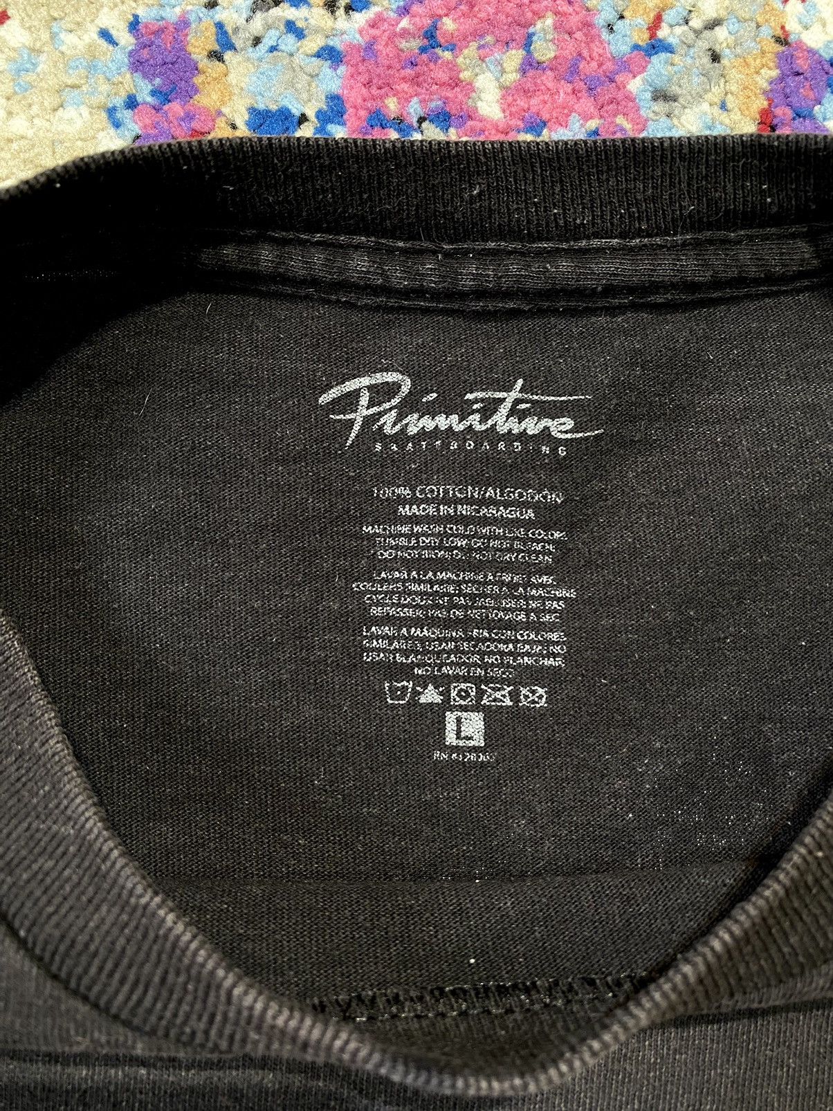 Primitive Primitive Racing Podium Faded Black Tee Shirt Size US L / EU 52-54 / 3 - 10 Thumbnail