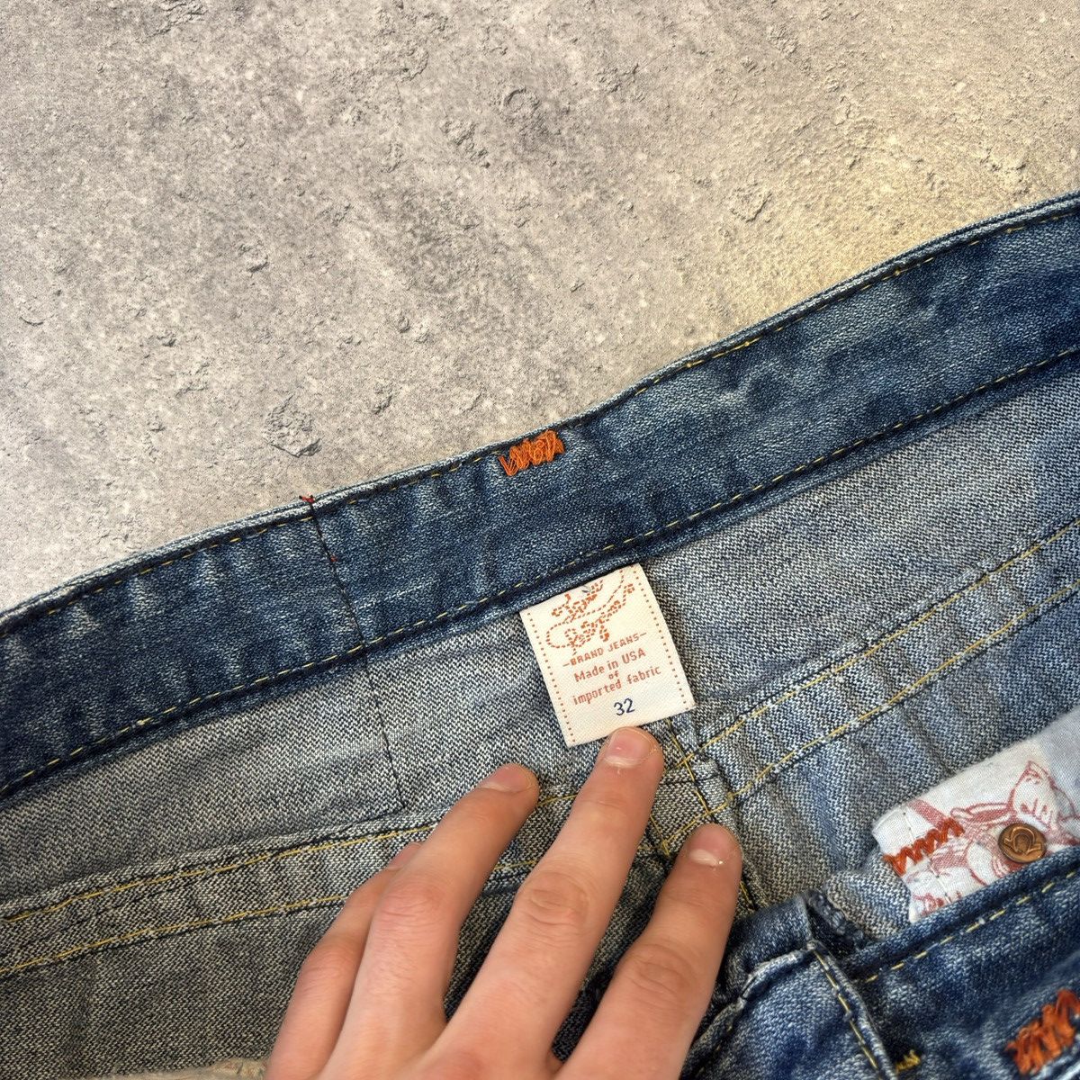 True Religion Y2k True Religion Denim Shorts Size US 32 / EU 48 - 7 Thumbnail