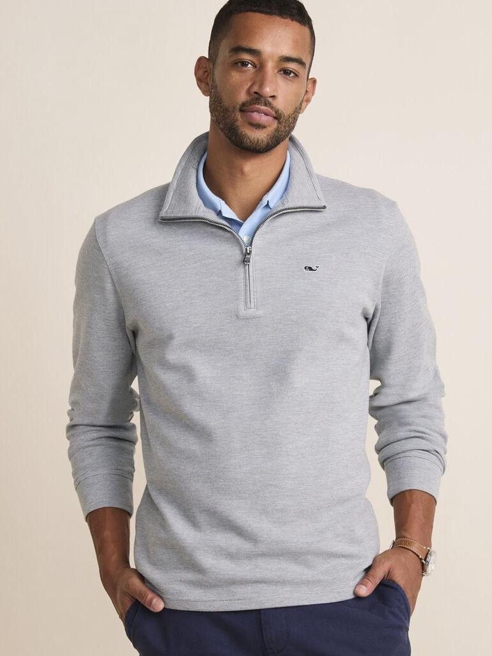 Vineyard Vines VINEYARD VINES Saltwater Quarter-Zip SIZE L Size US L / EU 52-54 / 3 - 1 Thumbnail