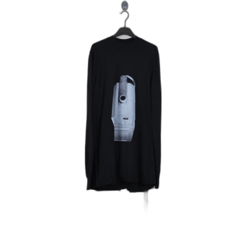 Rick Owens rickowens black long sleeve top Size US S / EU 44-46 / 1 - 1 Thumbnail