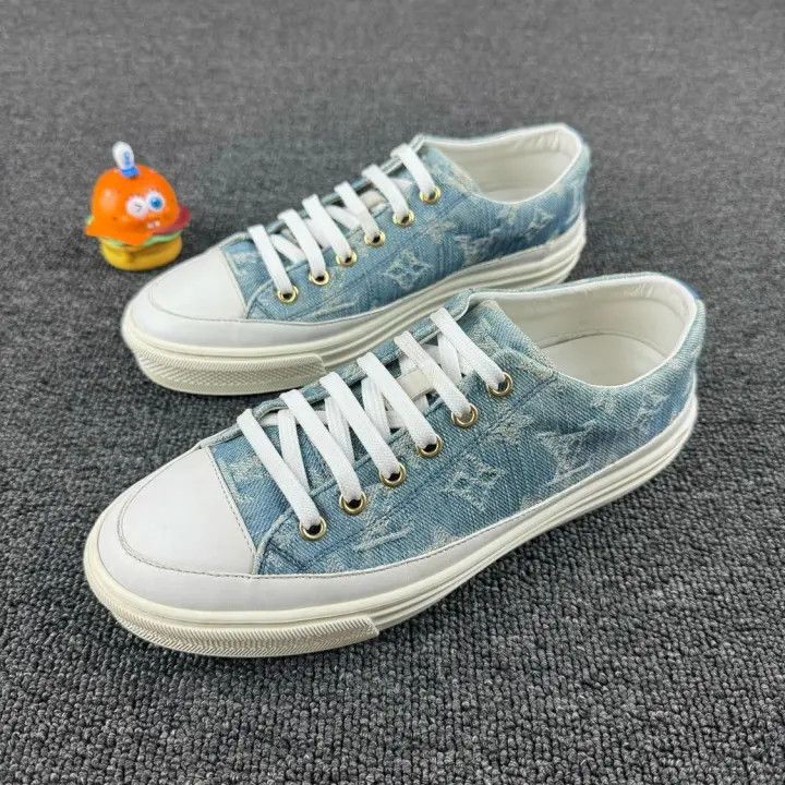 Louis Vuitton Louis Vuitton Stellar Casual Denim Sneakers 0079 Size US 6 / IT 36 - 1 Thumbnail